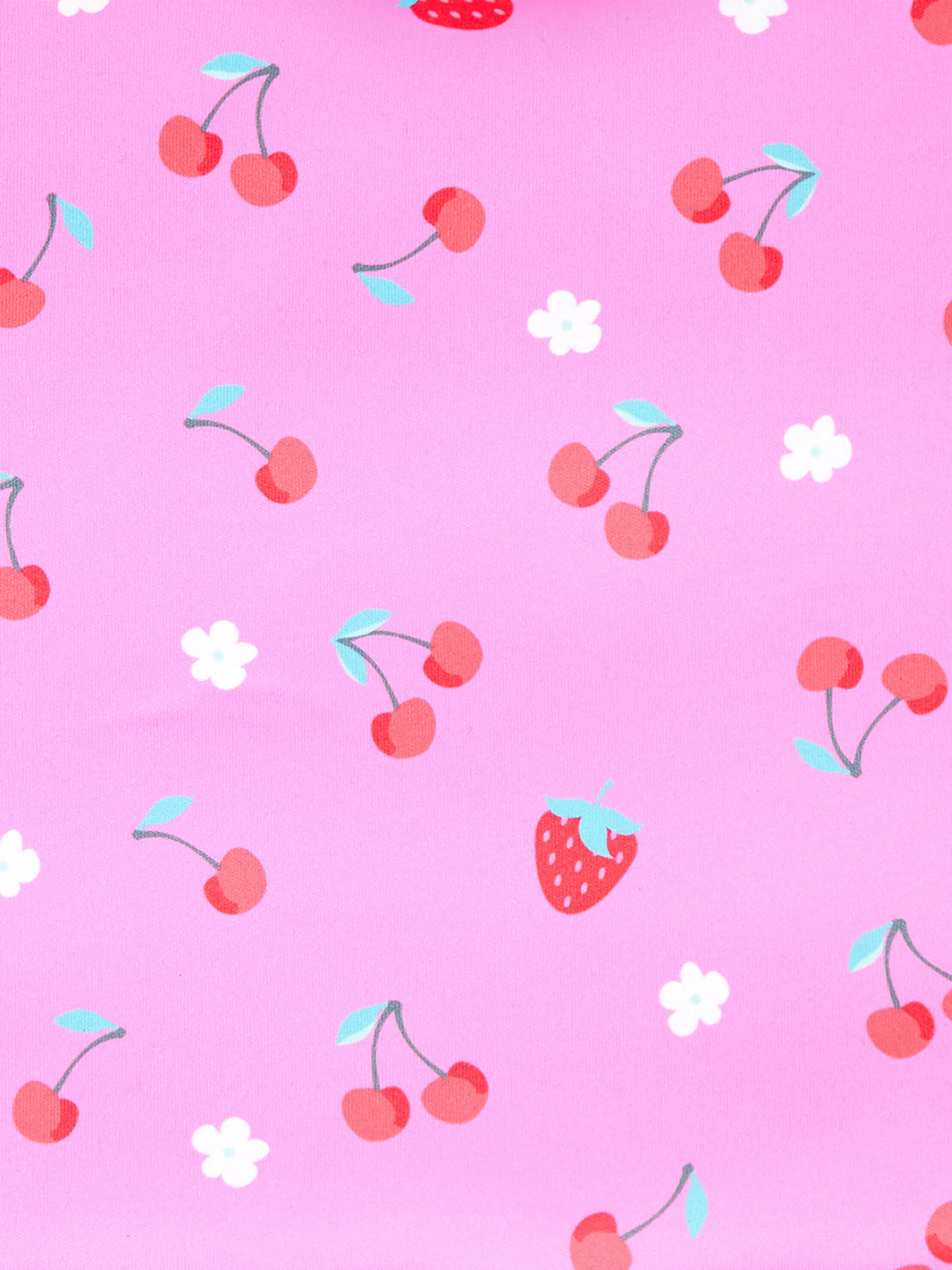 Mädchen Cherry Float Jacke in Rosa (UPF50 )