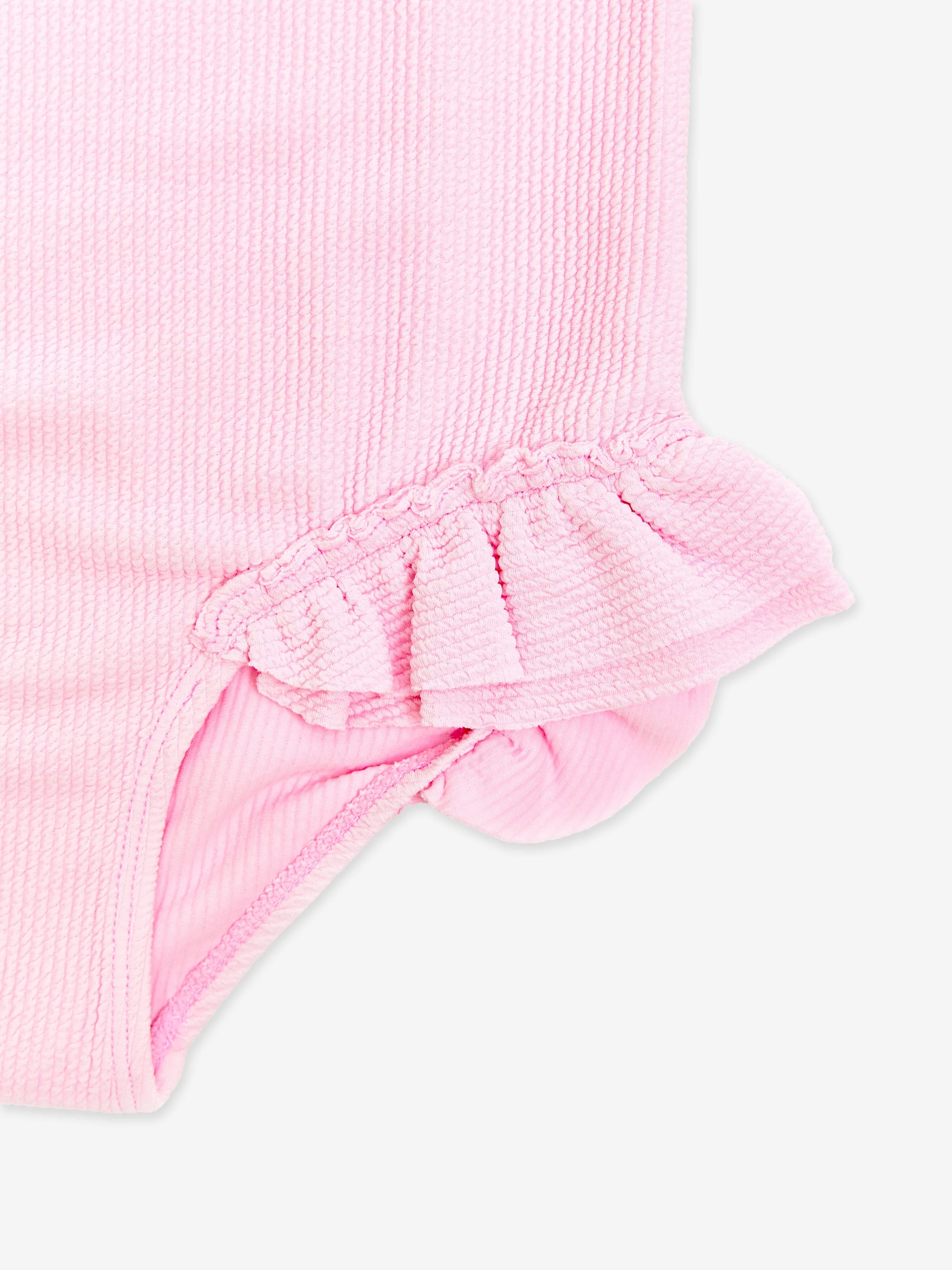 Mädchen Kirsch Badeanzug in Rosa (UPF50 )