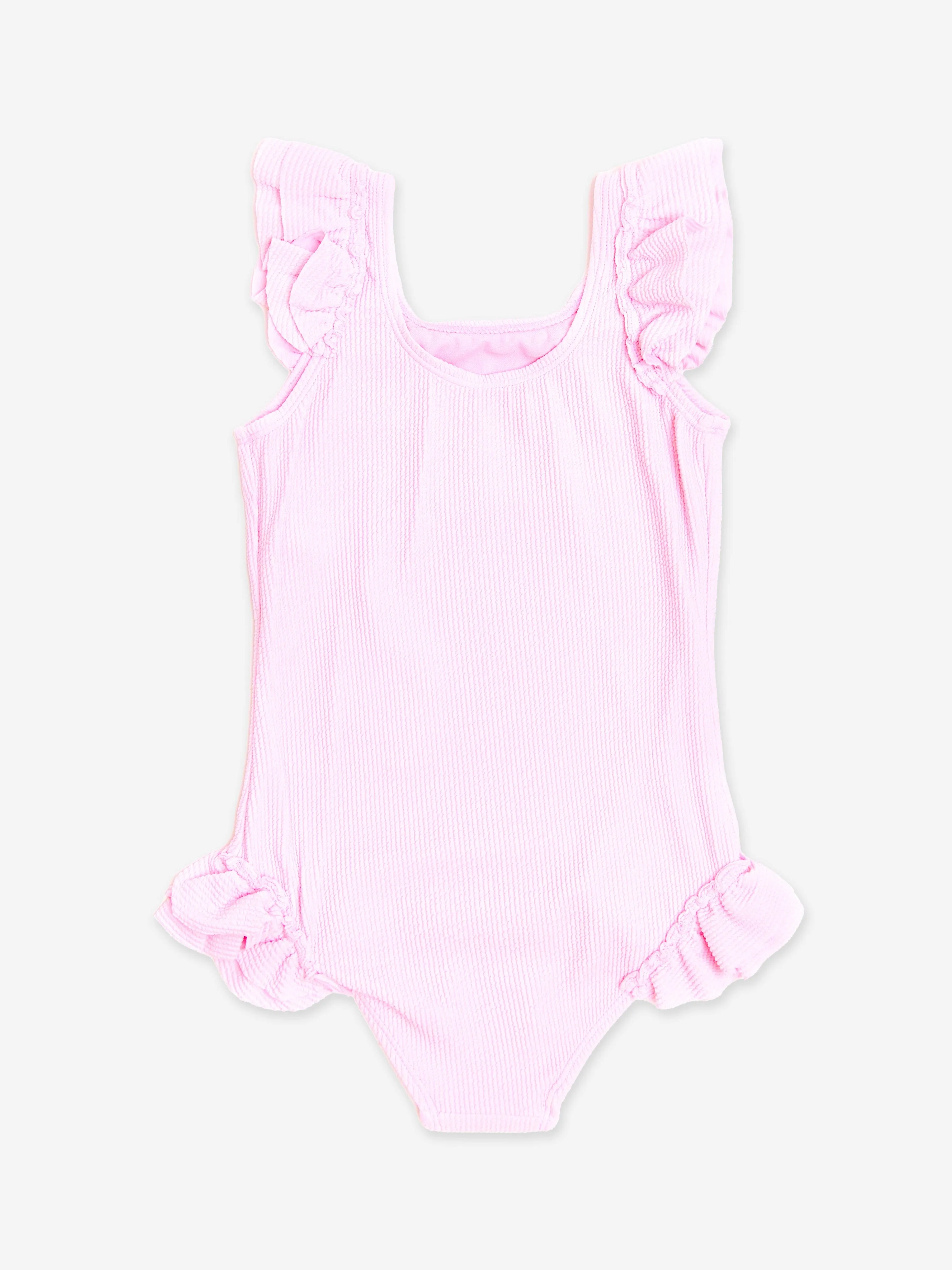Mädchen Kirsch Badeanzug in Rosa (UPF50 )