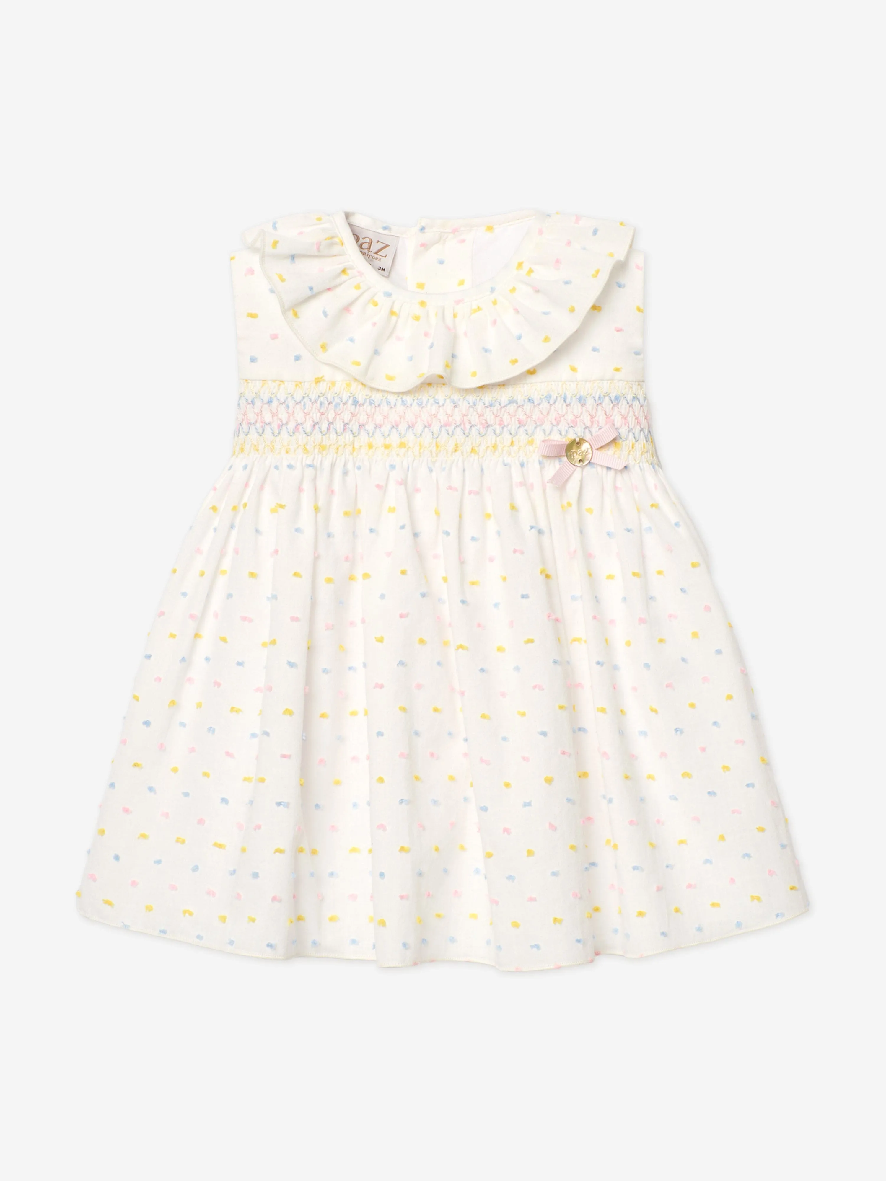 Mädchen Baumwollkleid in Mehrfarben