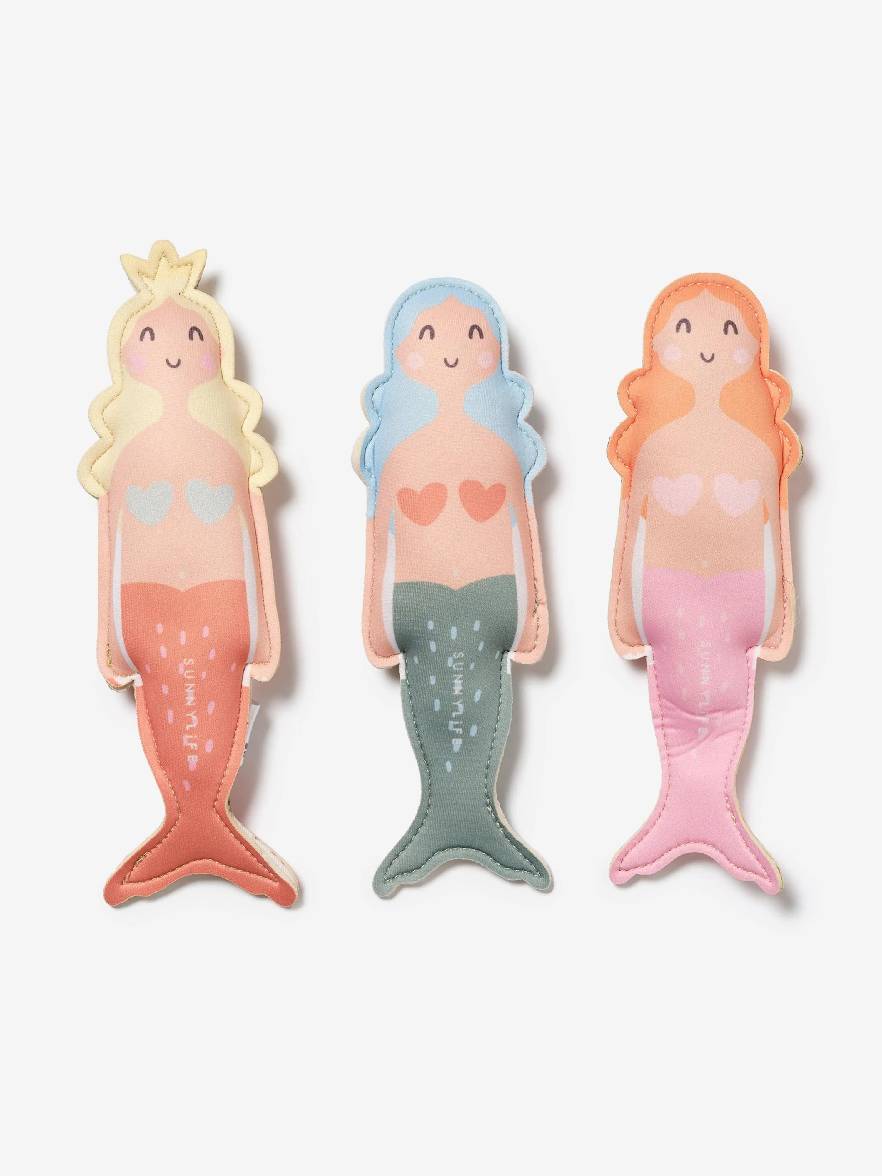 Mädchen Tauchpartner Melody die Meerjungfrau Set von 3 in Mehrfarben (21cm)