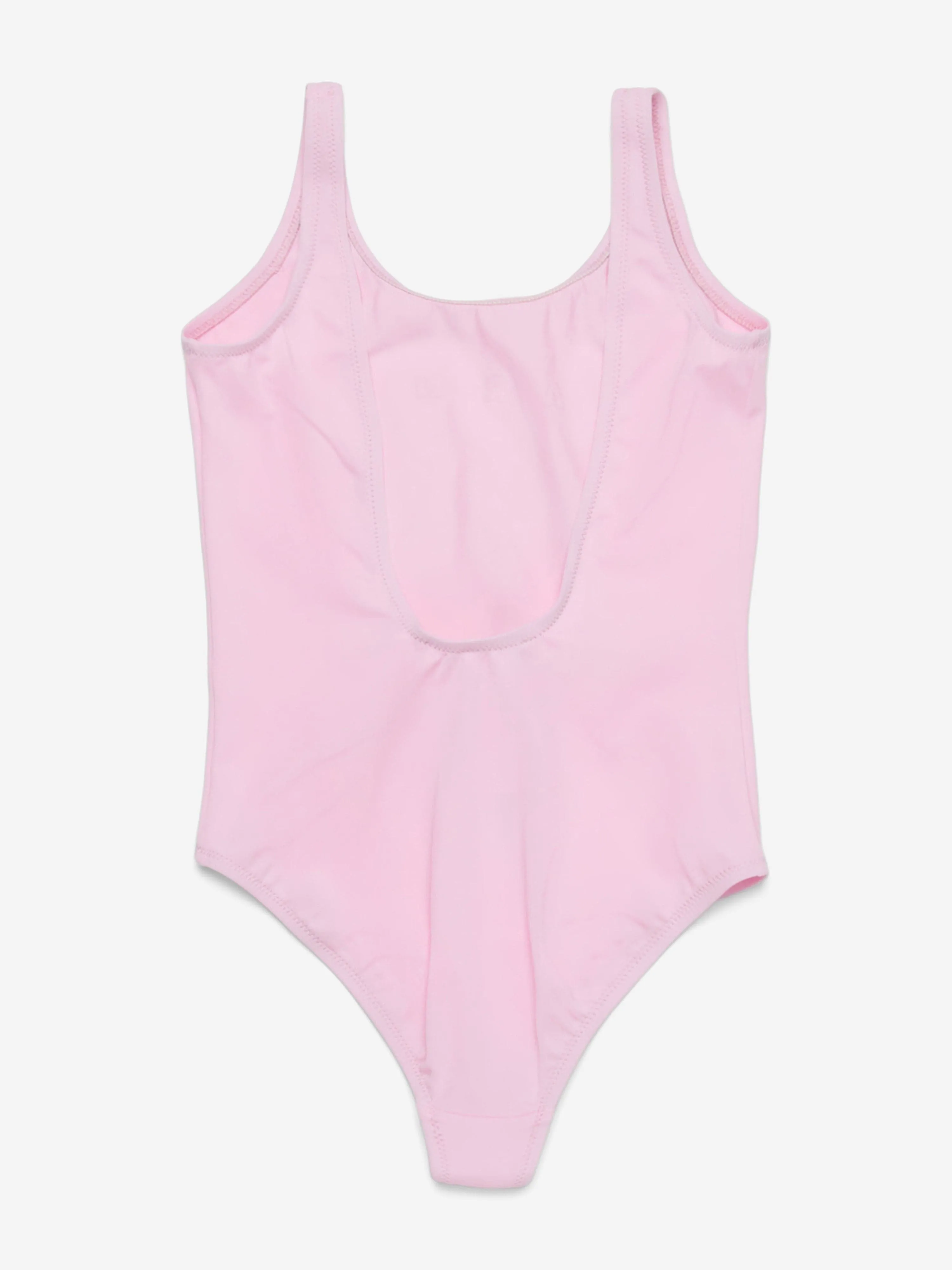 Mädchen Logo Badeanzug in Rosa