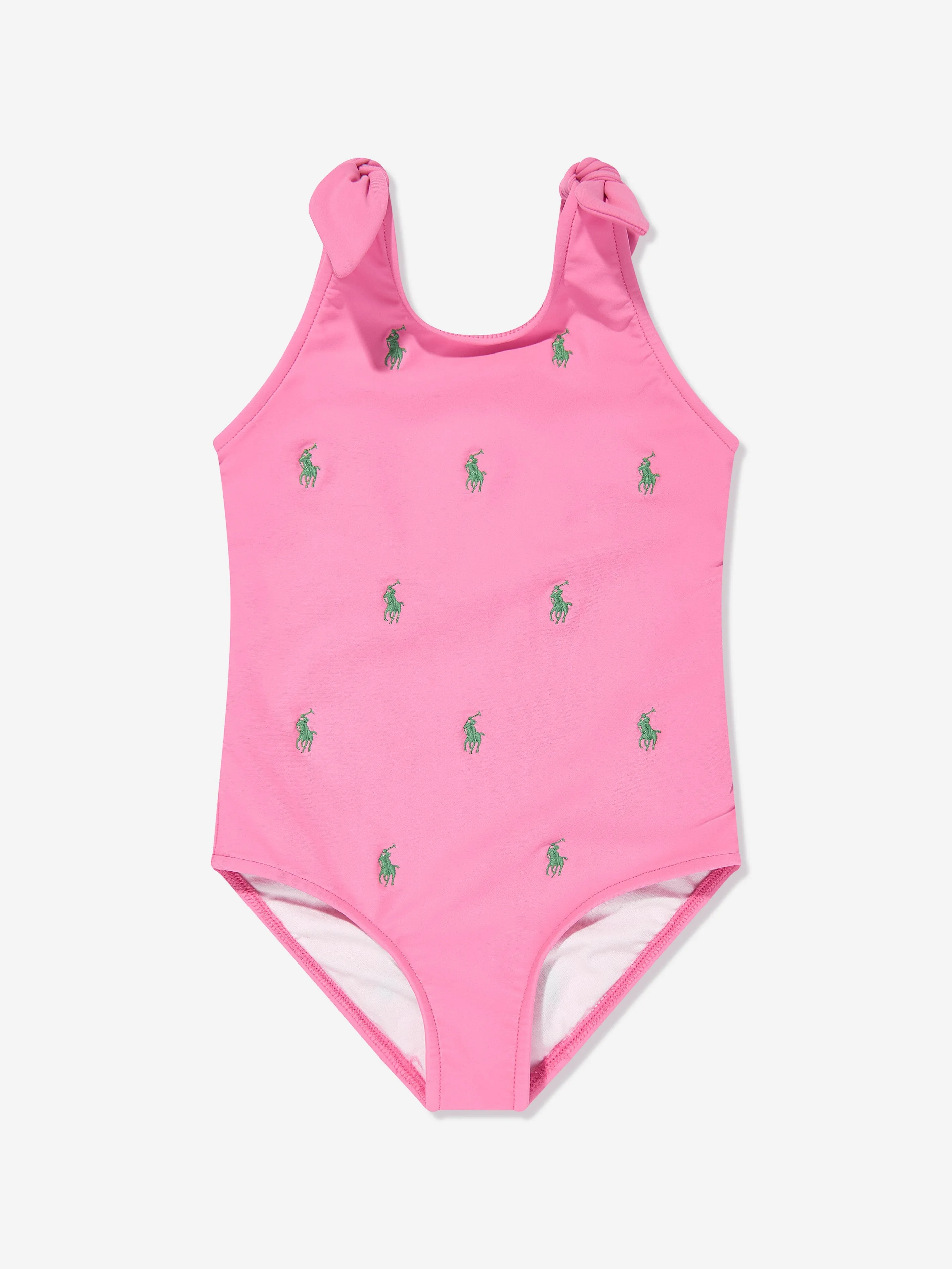 Mädchen Logo Badeanzug in Rosa