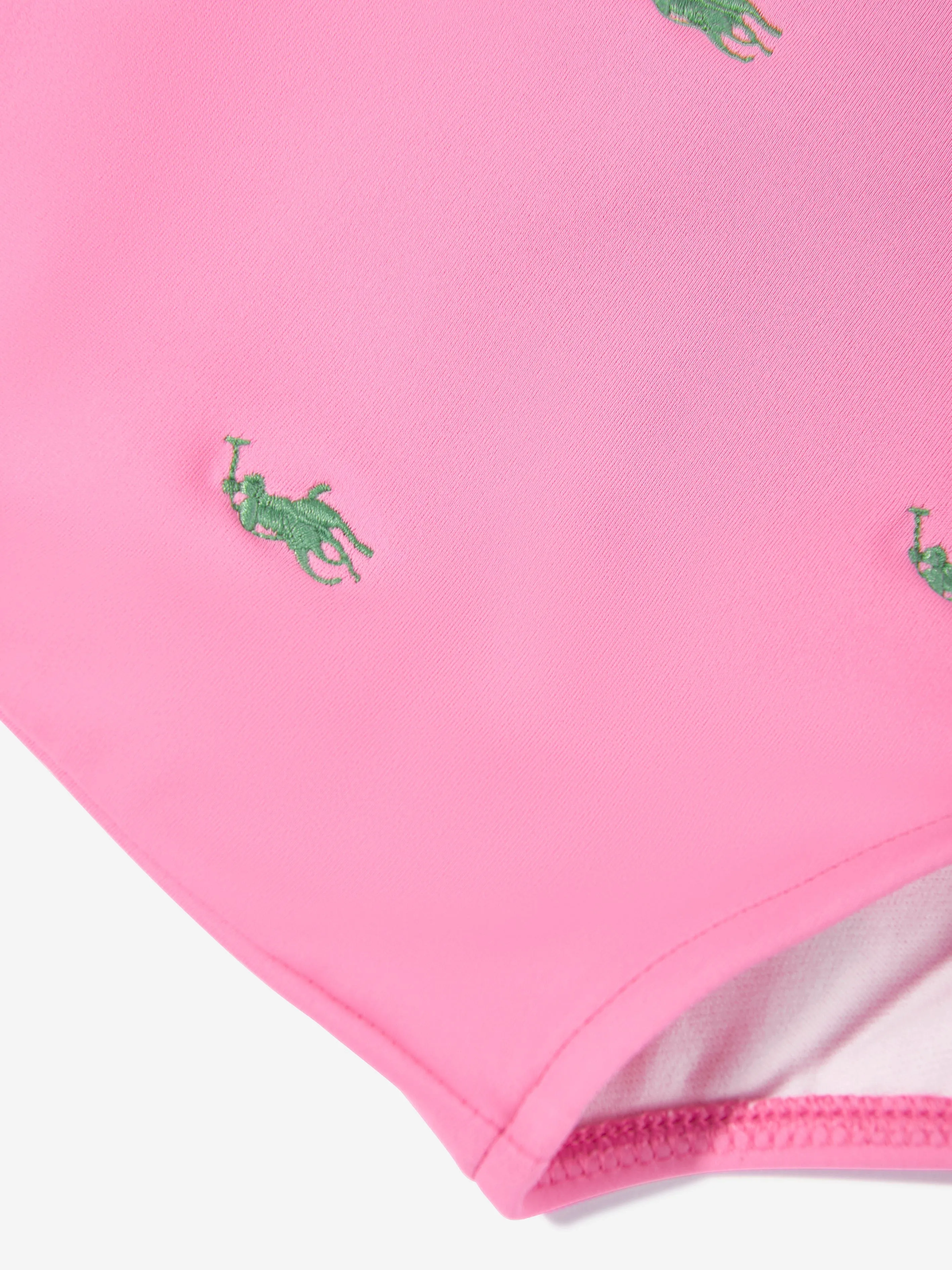 Mädchen Logo Badeanzug in Rosa