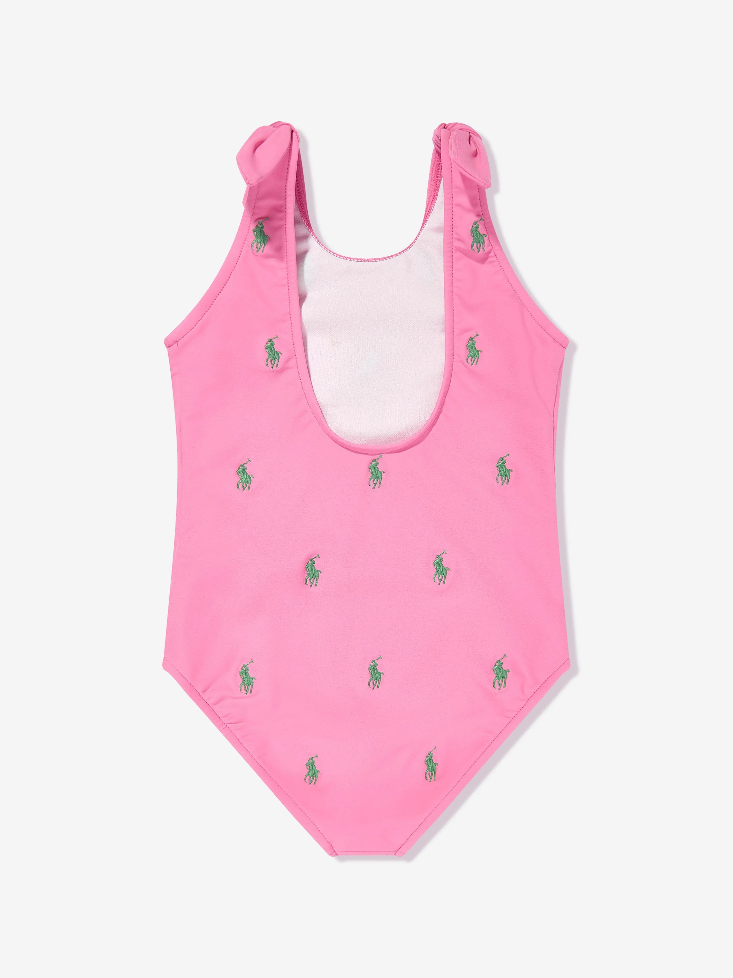 Mädchen Logo Badeanzug in Rosa