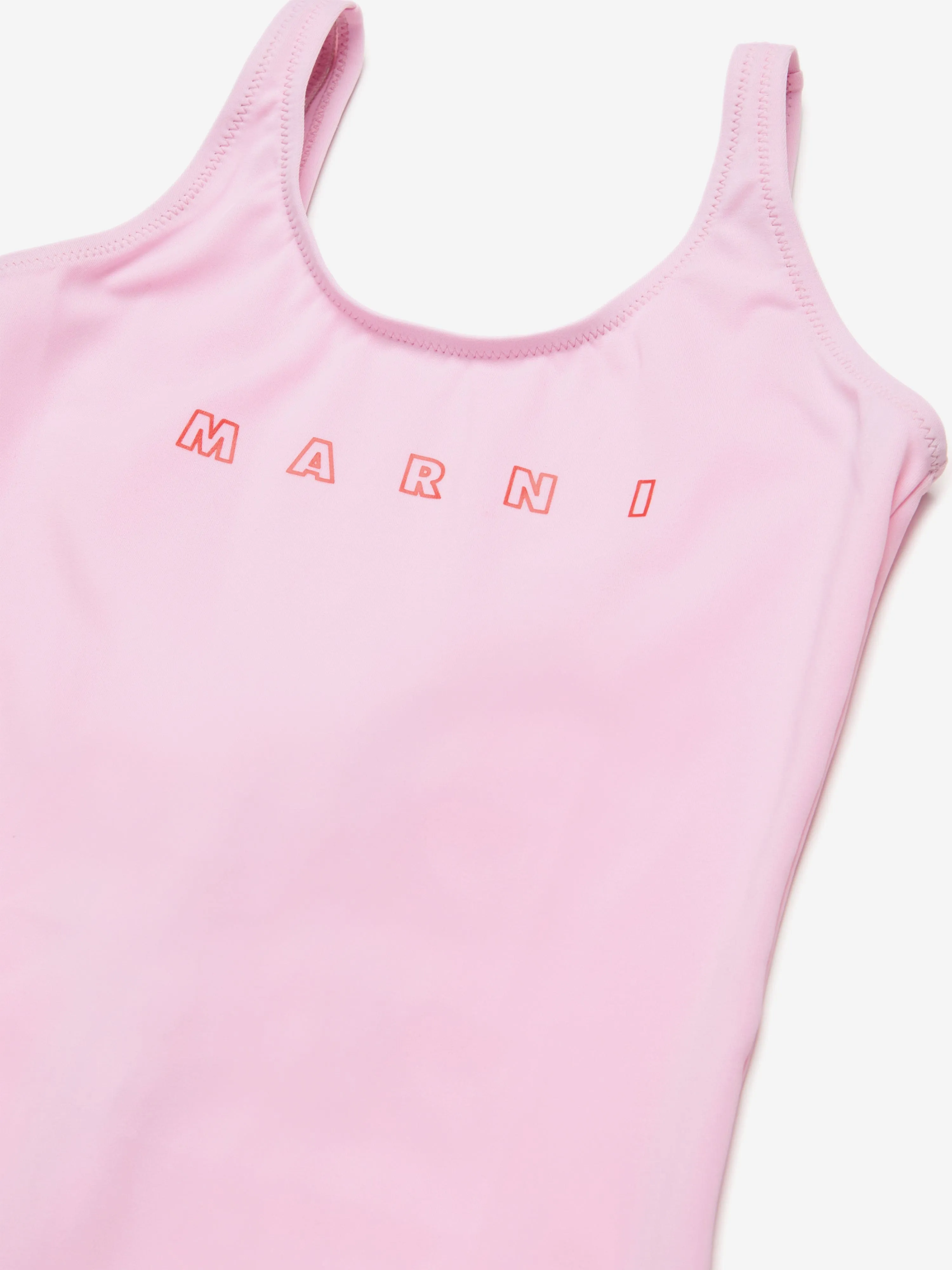 Mädchen Logo Badeanzug in Rosa