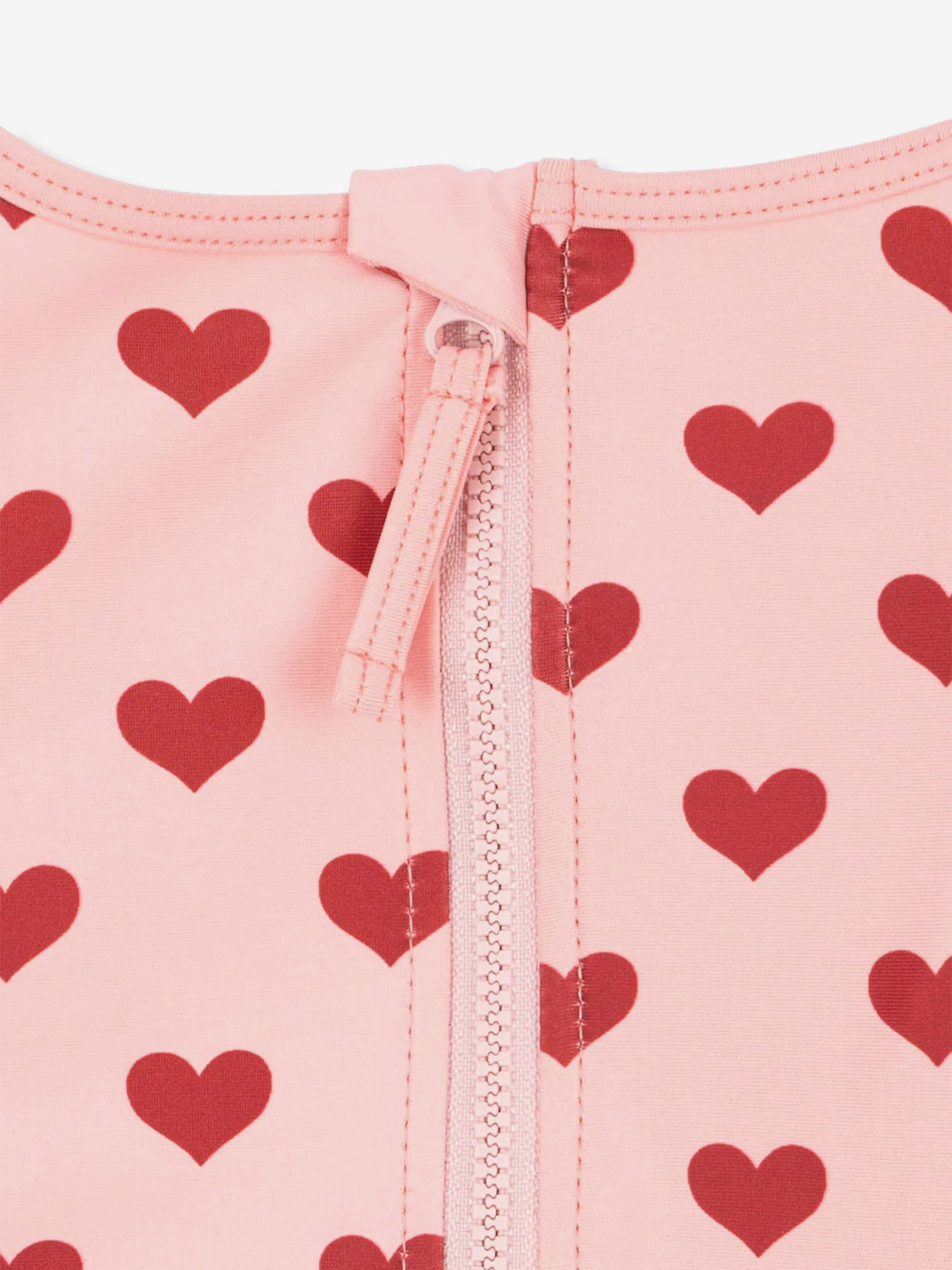 Mädchen Manuca Rüschen-Badeanzug in Rosa (UPF 50 )