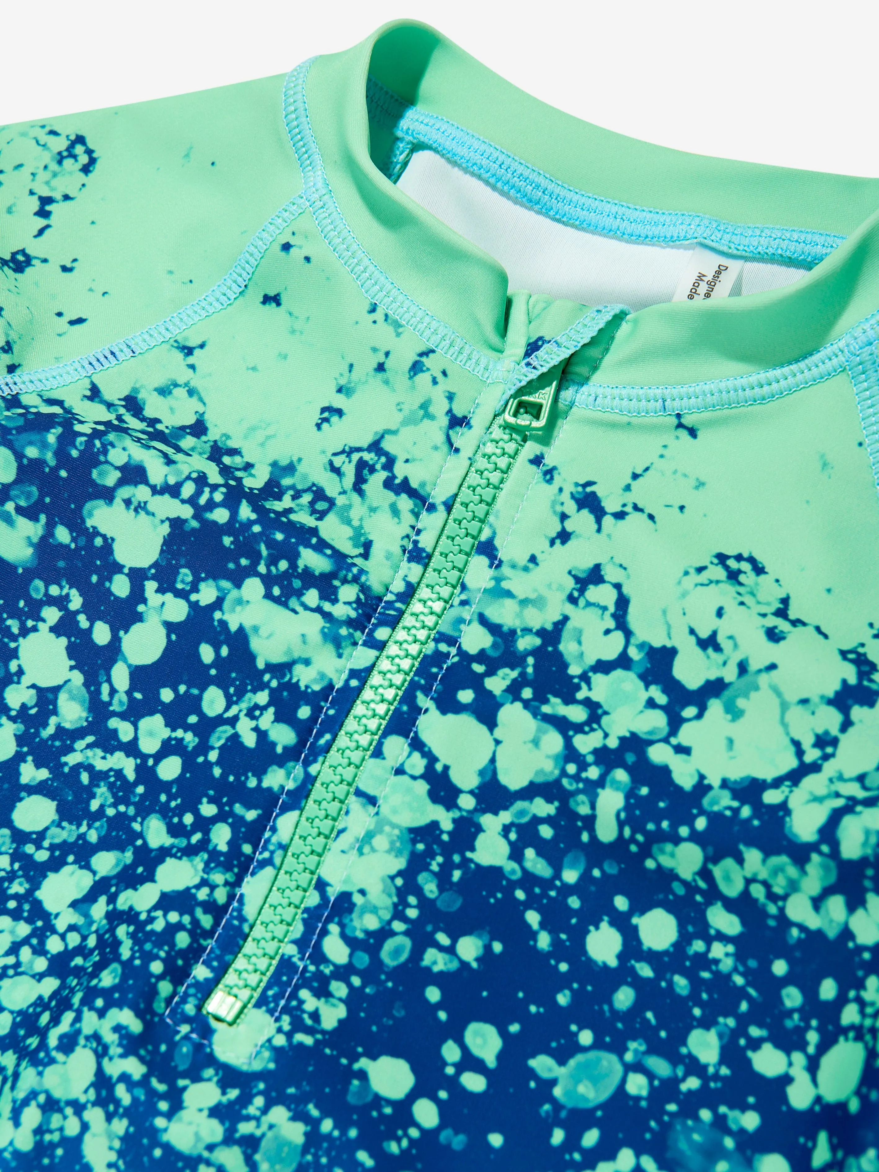 Mädchen Necky Splash Badeanzug in Blau (UPF50 )
