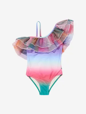 Girls Nilla Magic Fade Badeanzug in Mehrfarbig (UPF50 )