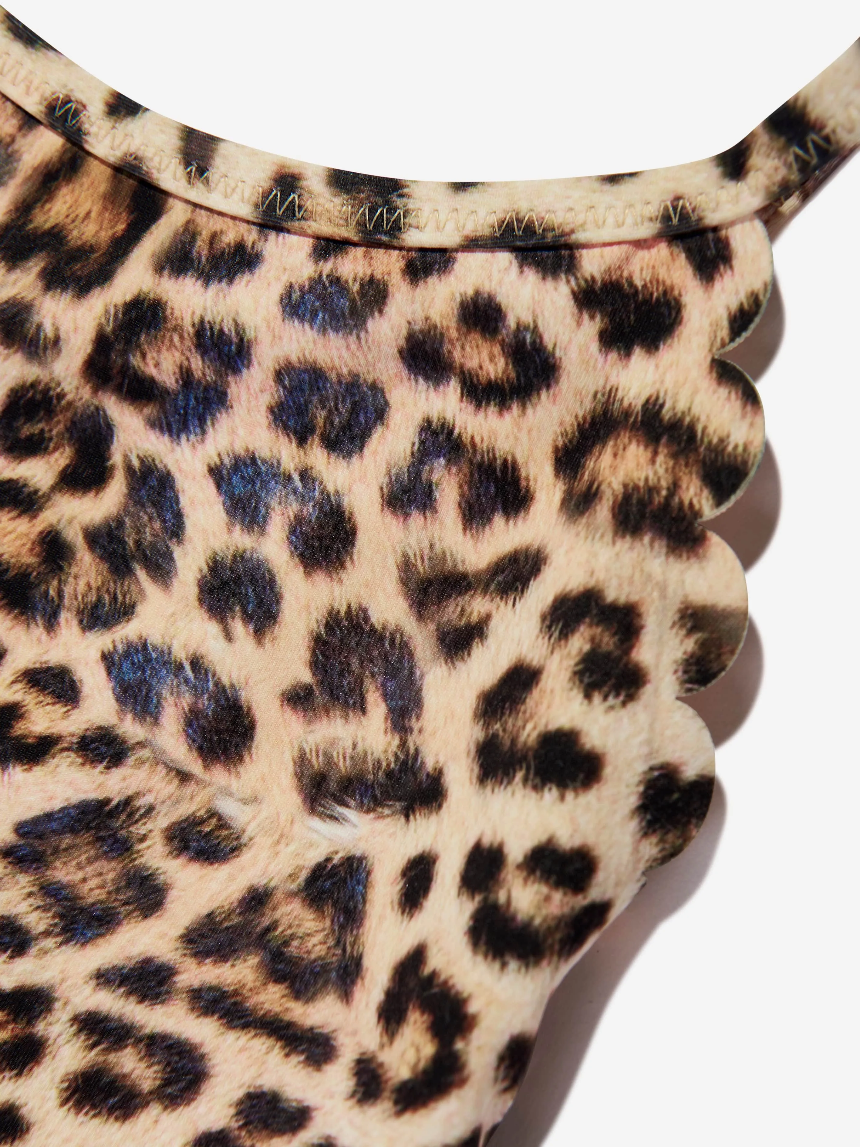 Mädchen Noelle Leopard Badeanzug in Braun (UPF50 )