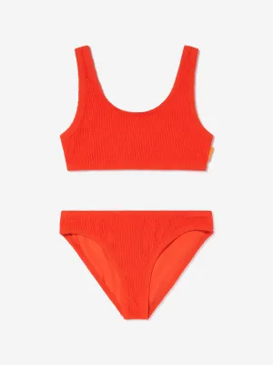 Mädchen Nola Bikini in Rot (UPF50 )