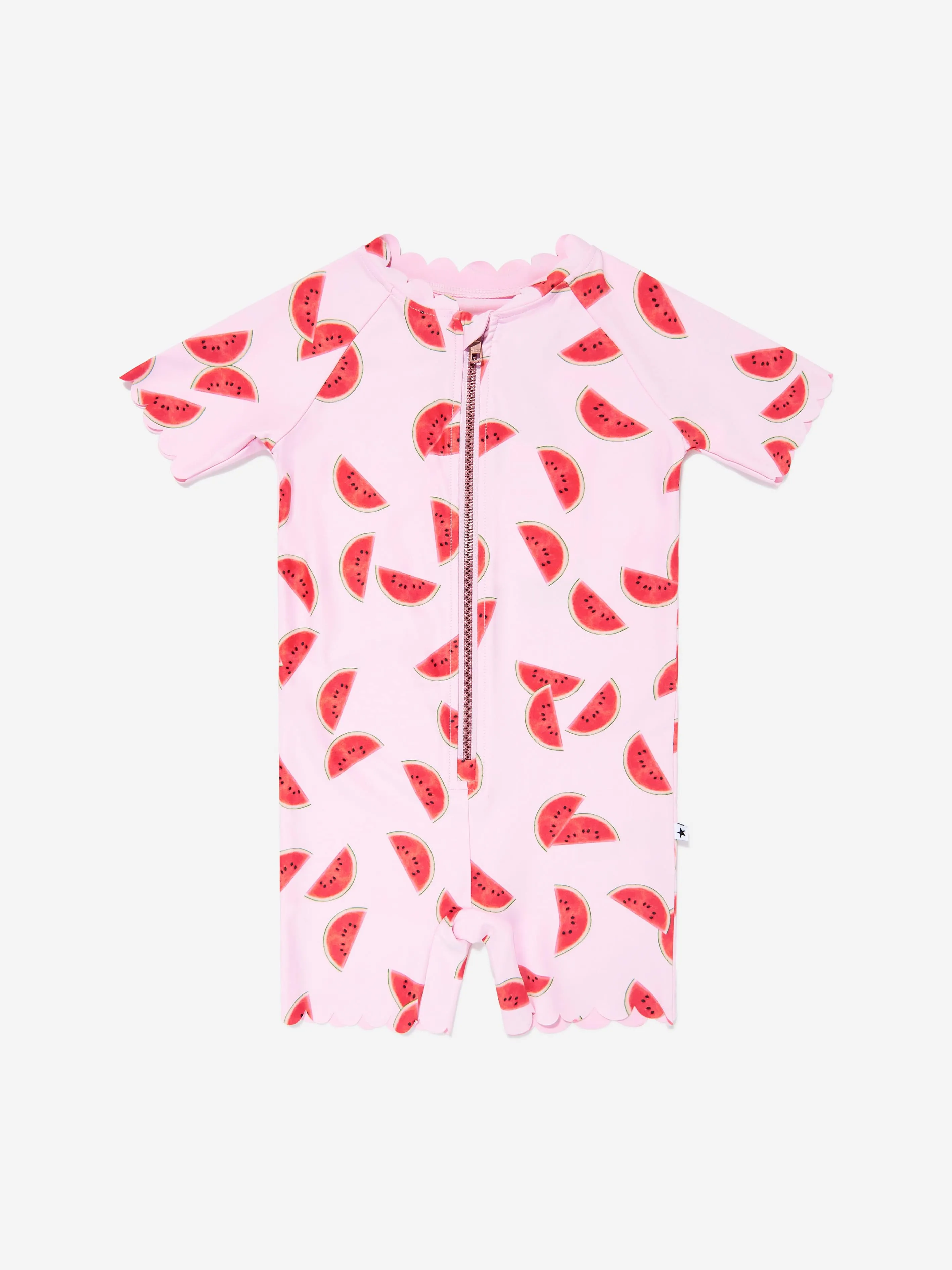 Mädchen Nolu Melon Badeanzug in Pink (UPF50 )