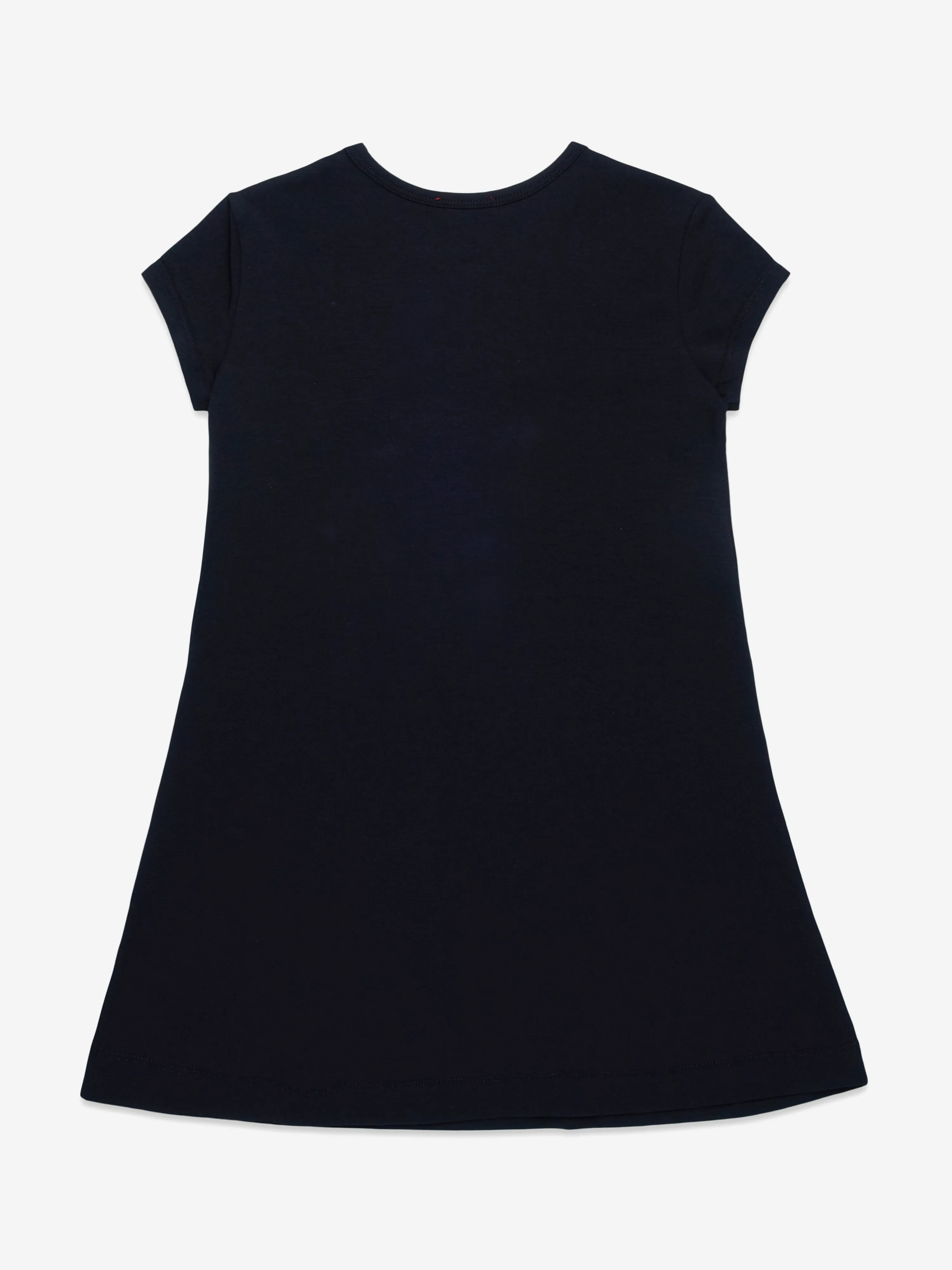 Mädchen Oval D T-Shirt-Kleid in Schwarz