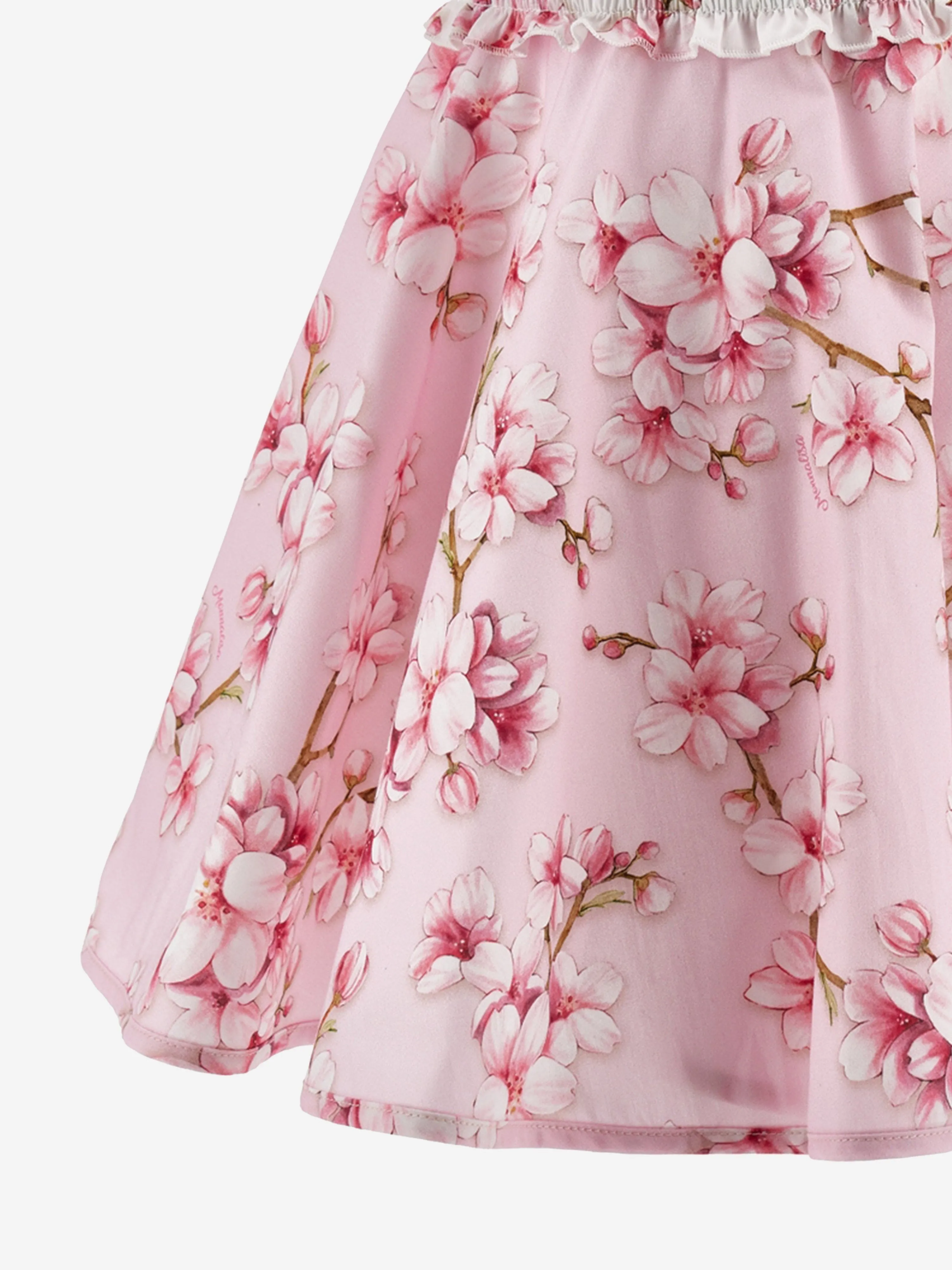 Mädchen Pfirsichblüten Kleid in Rosa