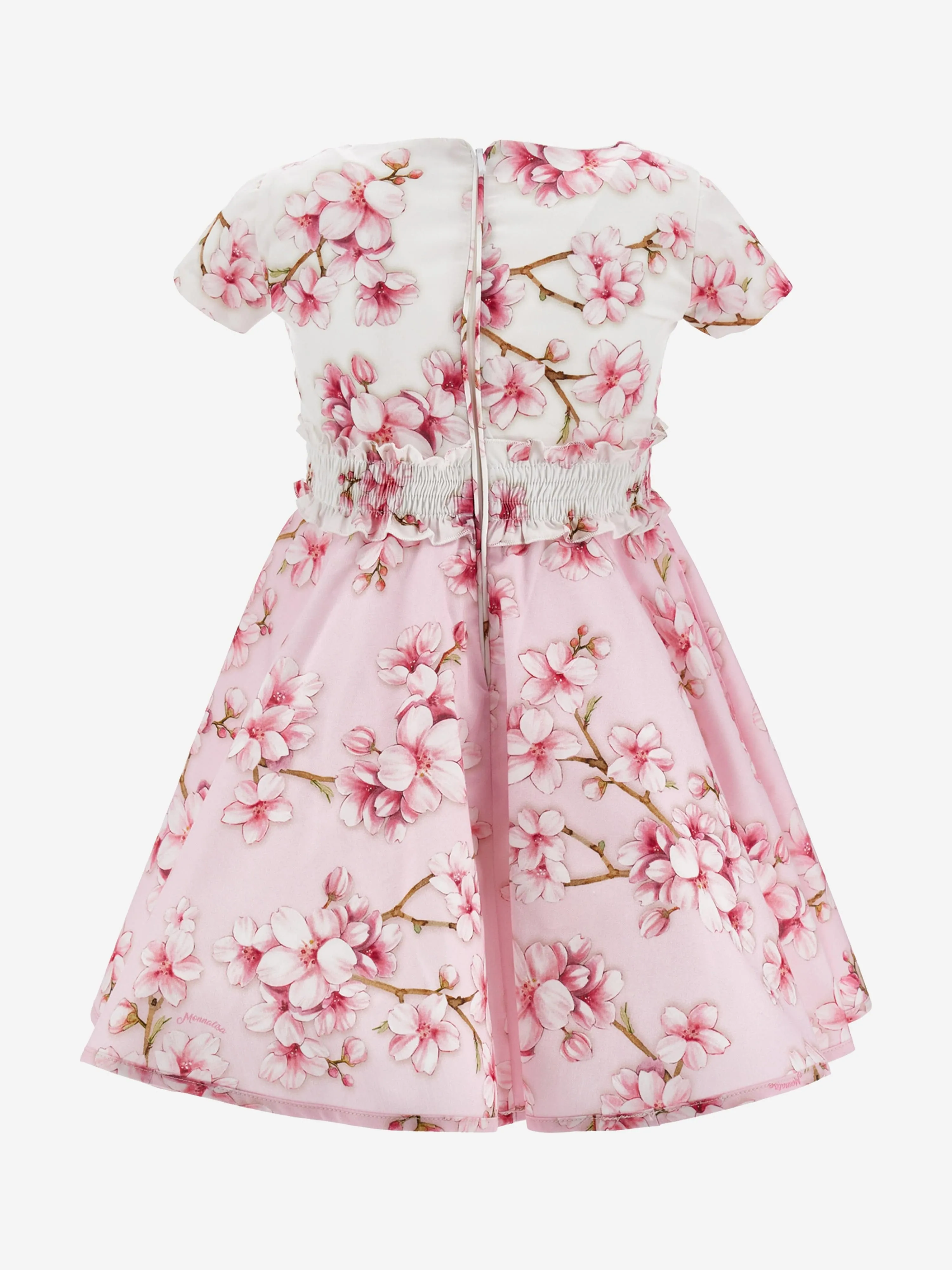 Mädchen Pfirsichblüten Kleid in Rosa