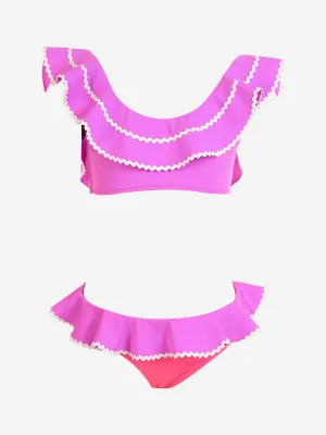 Mädchen Riley Bikini in Lila
