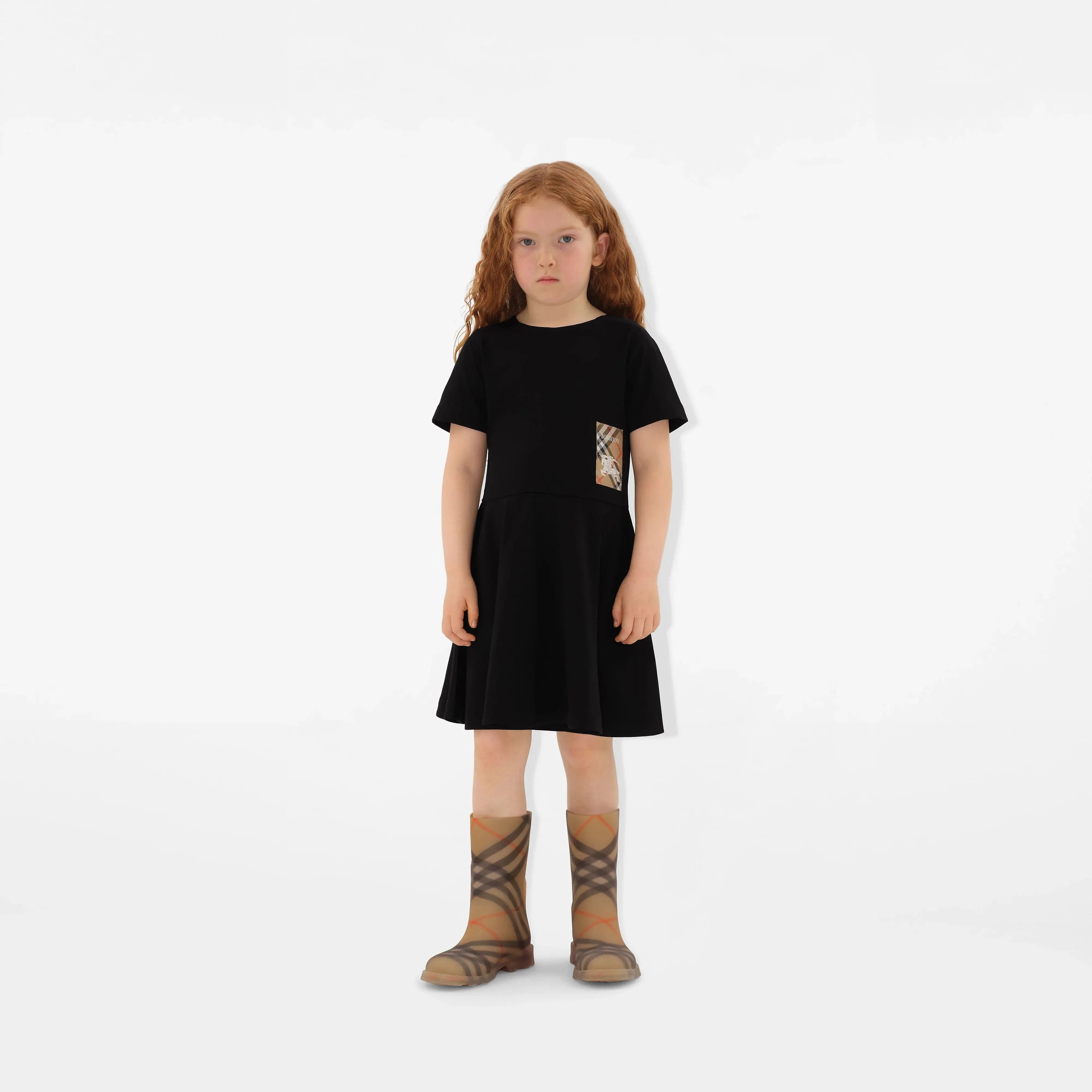 Mädchen Riley EKD Kleid in Schwarz