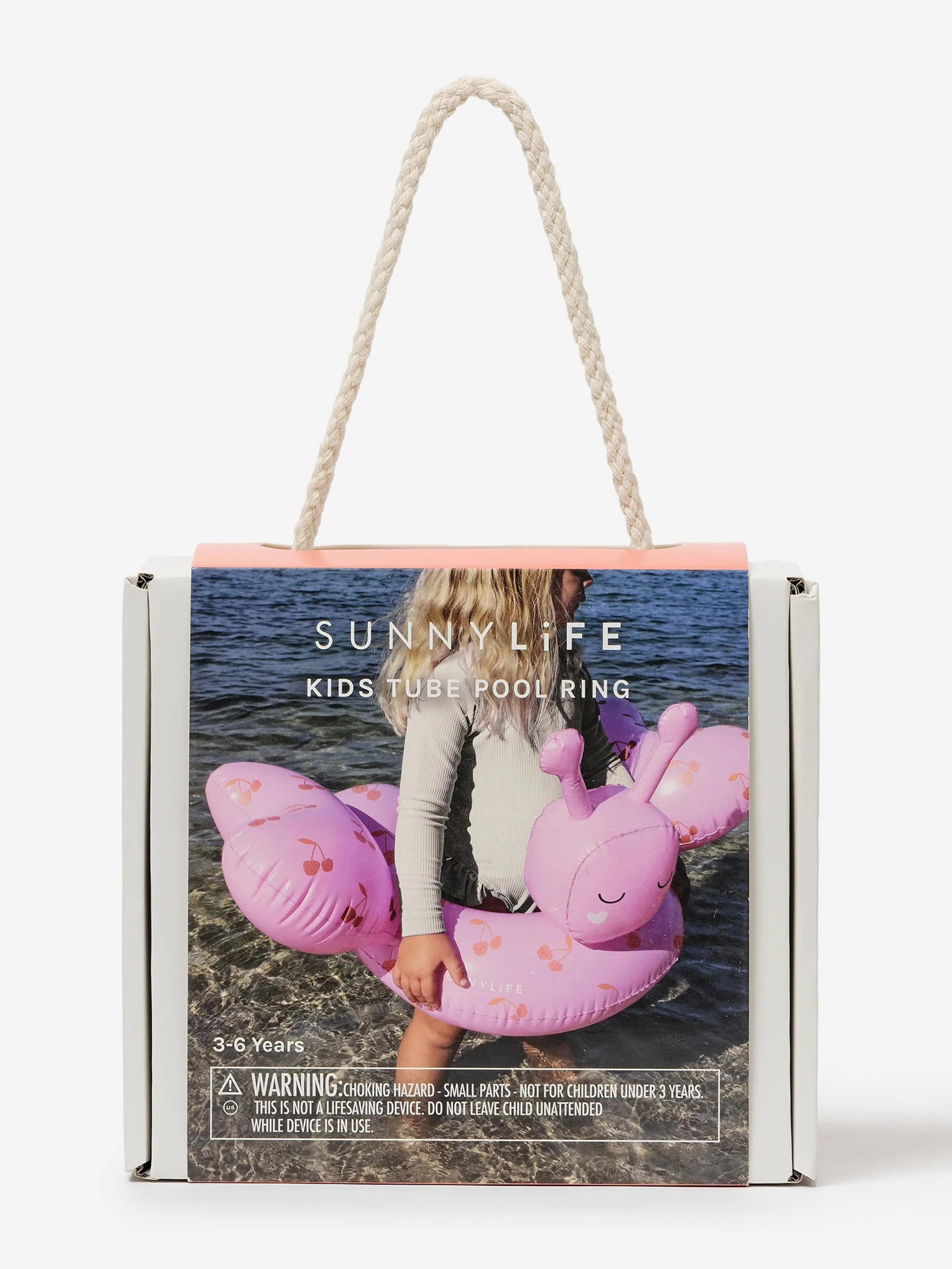 Mädchen Tube Pool Ring Zuckerwatte Kirsche in Rosa (106cm)
