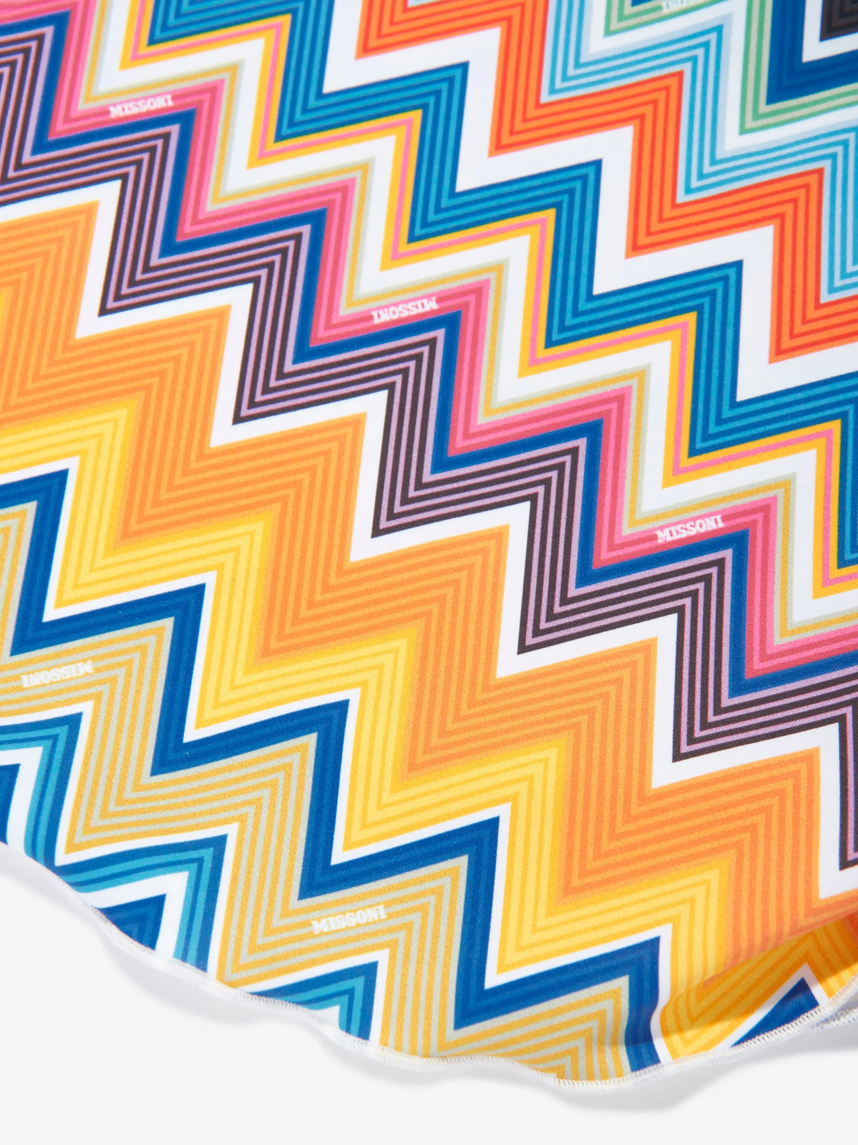 Mädchen Zickzack Sarong in Mehrfarbig