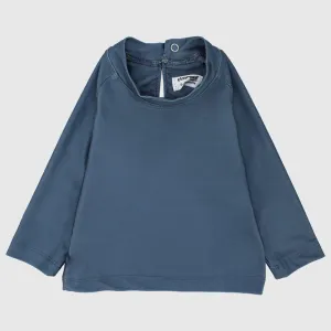 Graues Langarm-Rashguard-Shirt