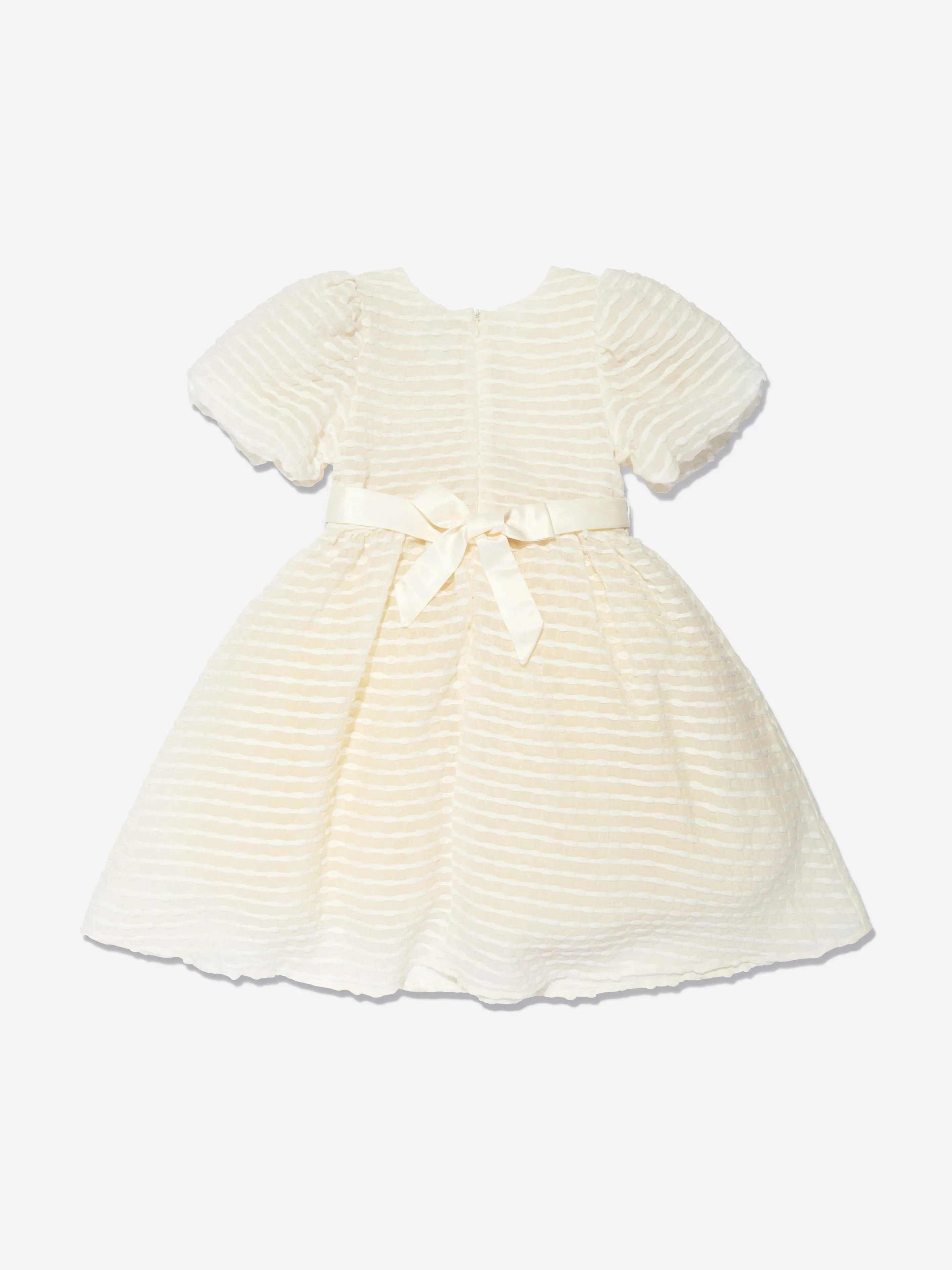 iAMe Mädchen Puffärmelkleid in Gelb