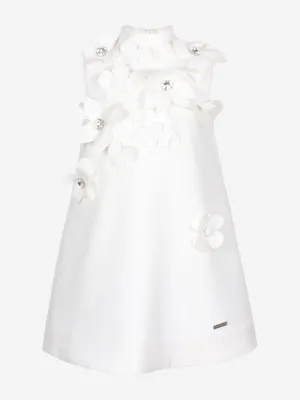 Jessie And James Mädchen Weidenblumen Kleid in Weiß