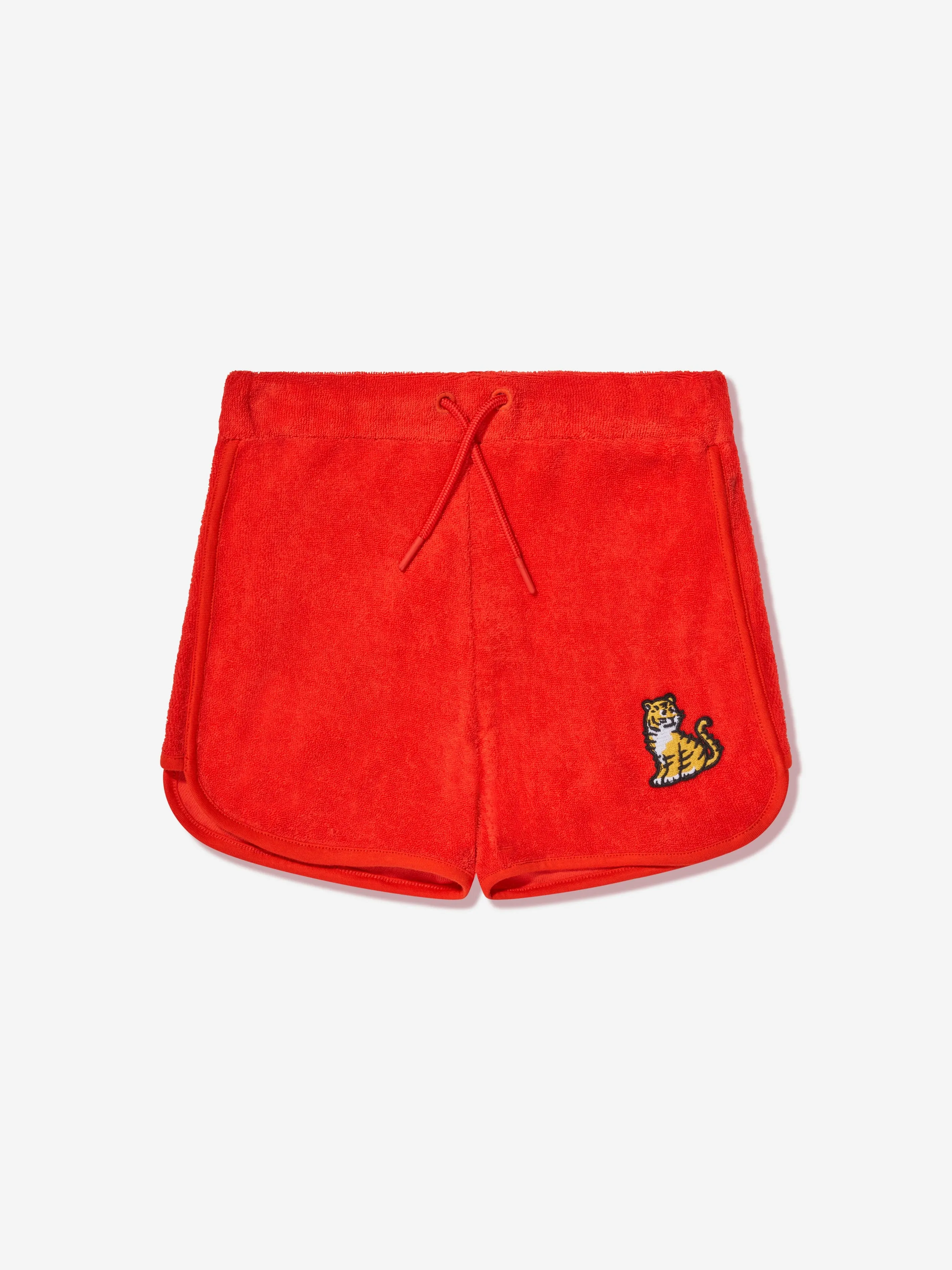 KENZO Boys Kotora Shorts in Rot