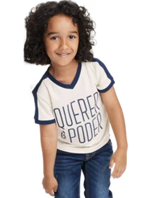 Kinder Jungen Grafik bedrucktes Oberteil, Hellbeige