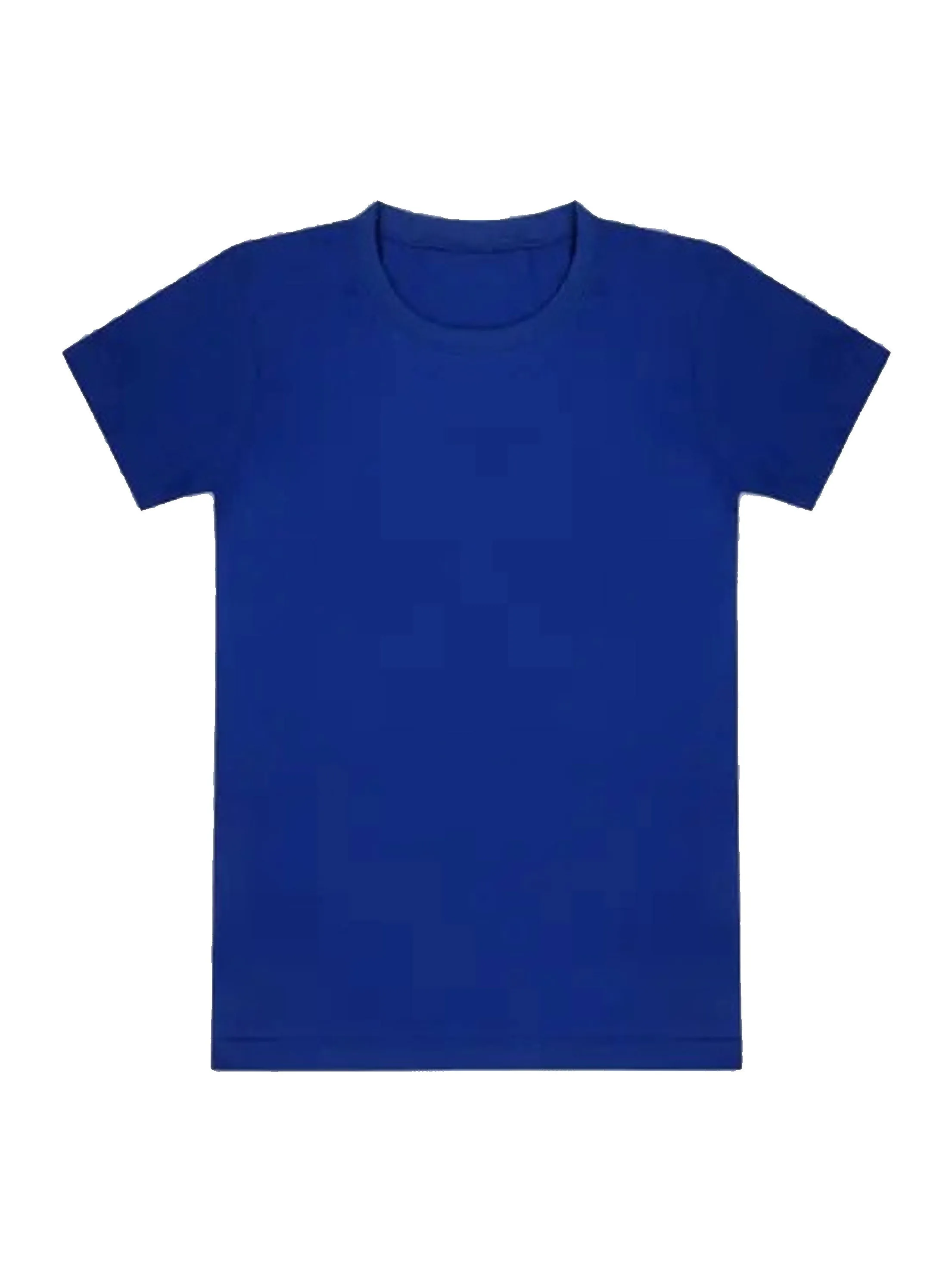 Kinder Jungen Einfarbiges T-Shirt, Blau