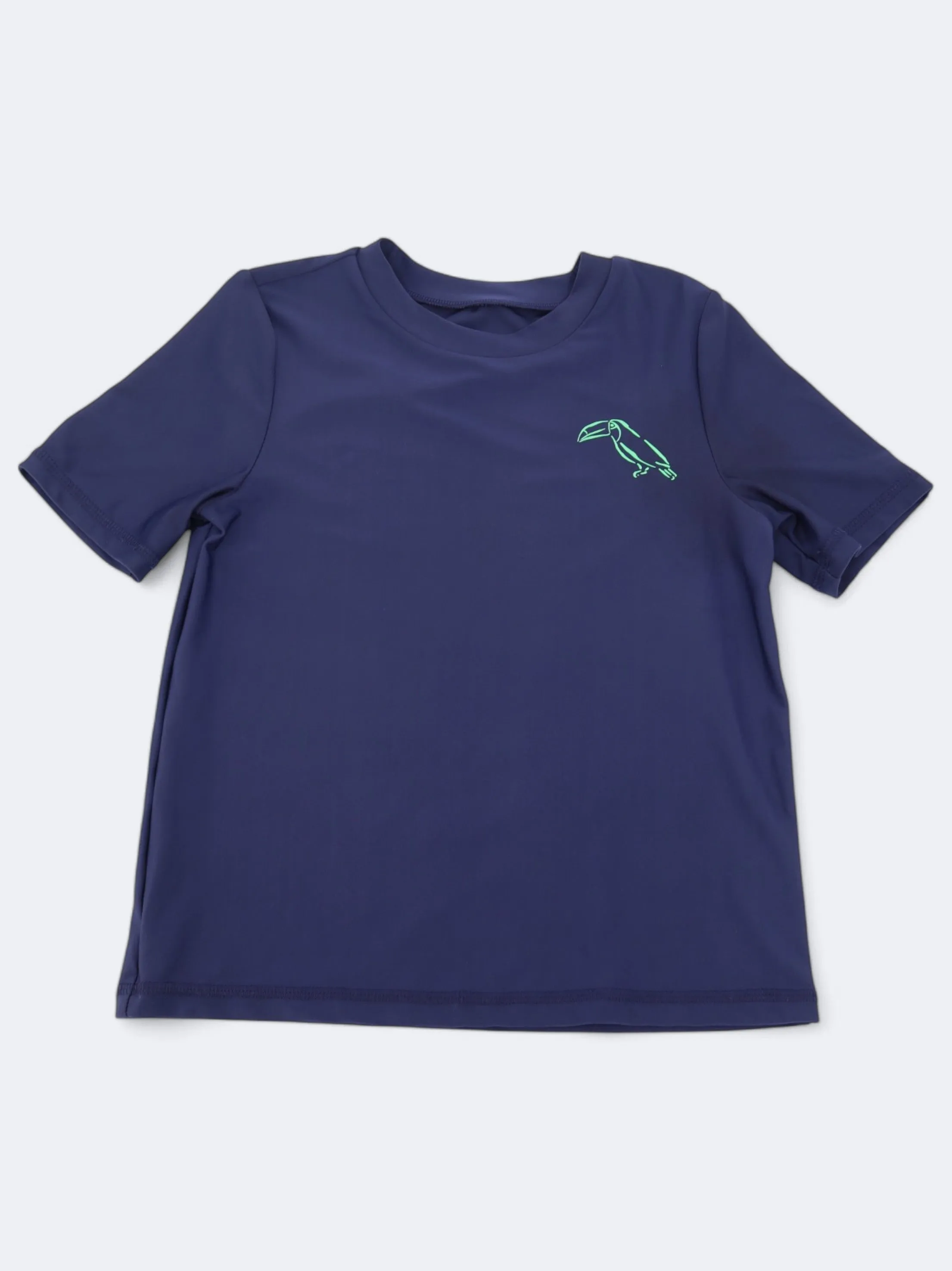 Jungen Sport T-Shirt mit Druck, Marineblau