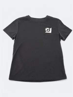 Kinder Jungen T-Shirt mit Aufdruck, Dunkelgrau