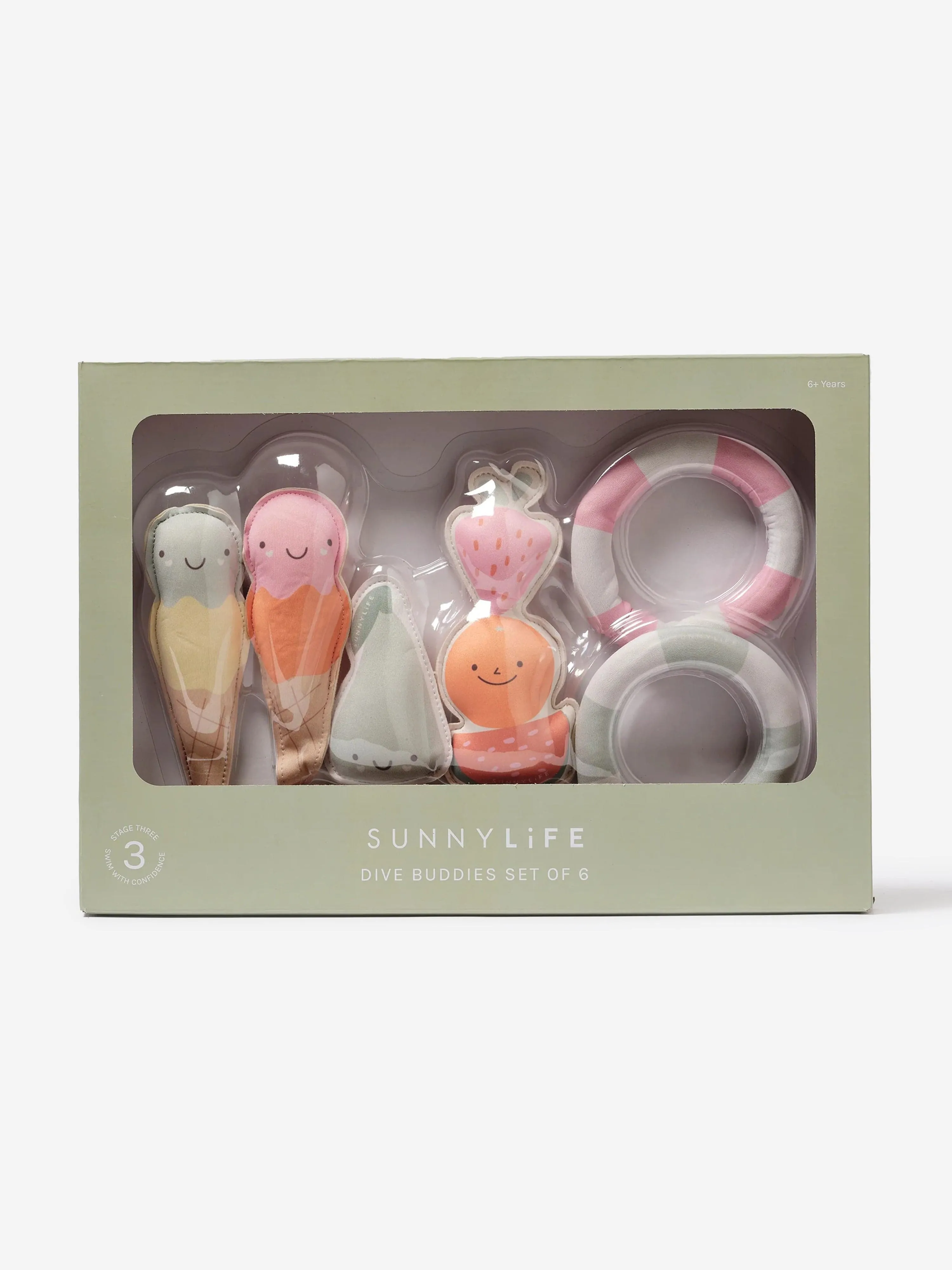 Kids Dive Buddies Zuckerwatte-Set, 6-teilig in Mehrfarbig (36cm)