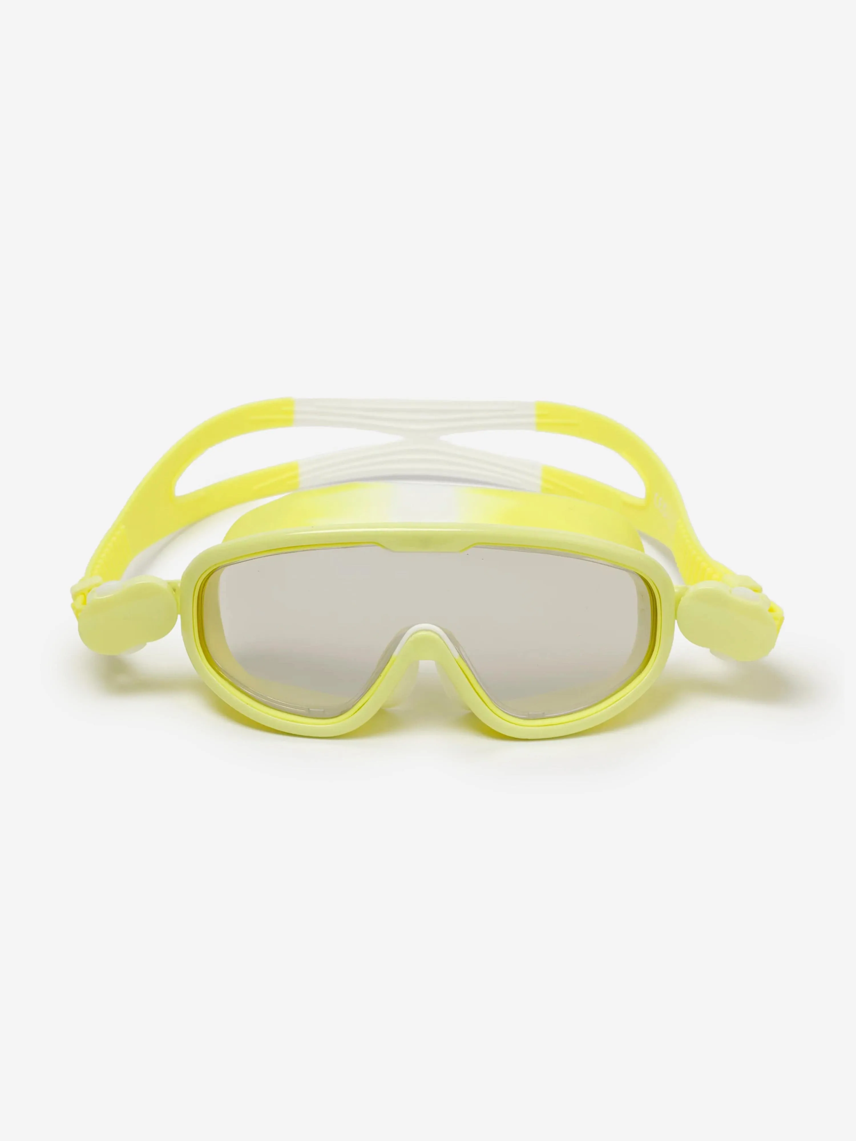 Kinder Neon Schwimmbrille Salty der Hai in Gelb (16cm)