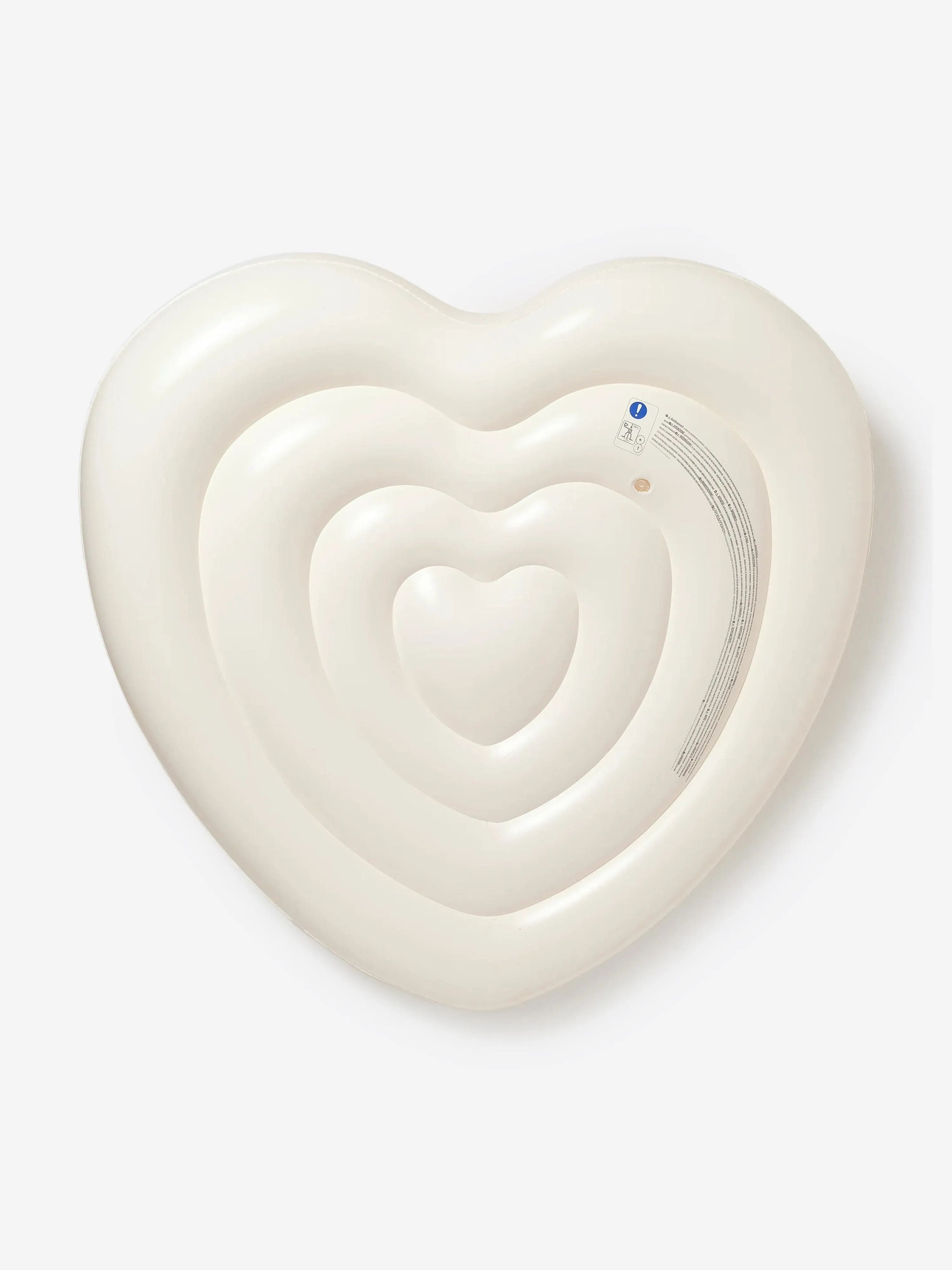 Kinder gestreifter Twin-Heart Lie-On Schal 