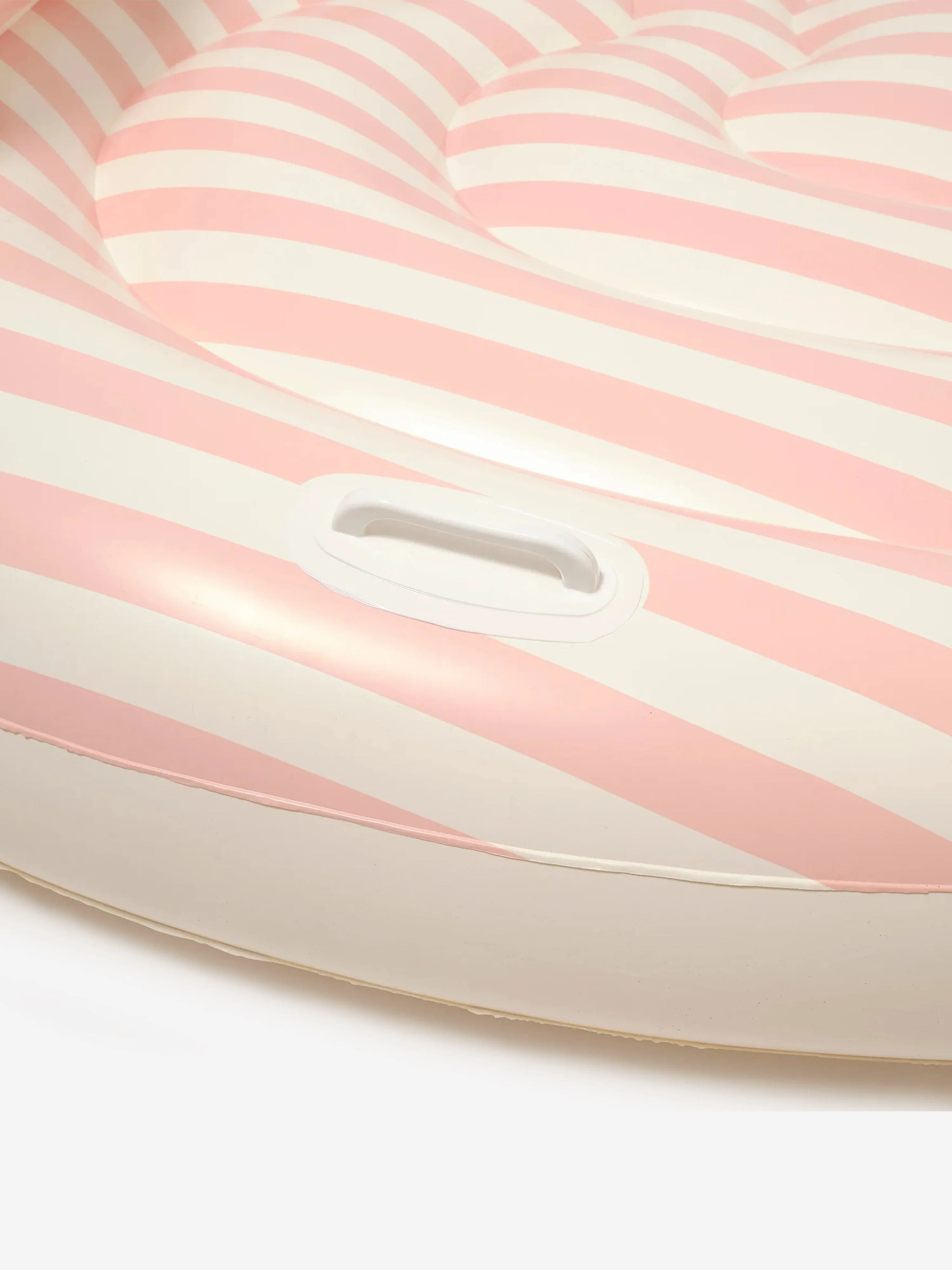 Kinder gestreifter Twin-Heart Lie-On Schal 