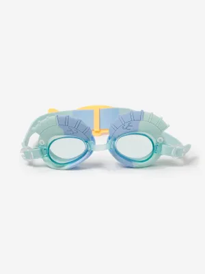 Kinder-Schwimmbrille Finn der Fisch in Blau (16cm)