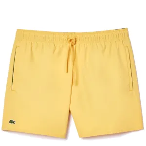 Lacoste Leichte Badeshorts Gelb / Grün