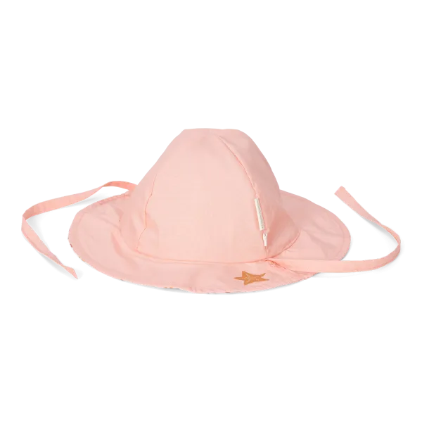 LD Umkehrbare Mütze Korallenmeer/ Rosa