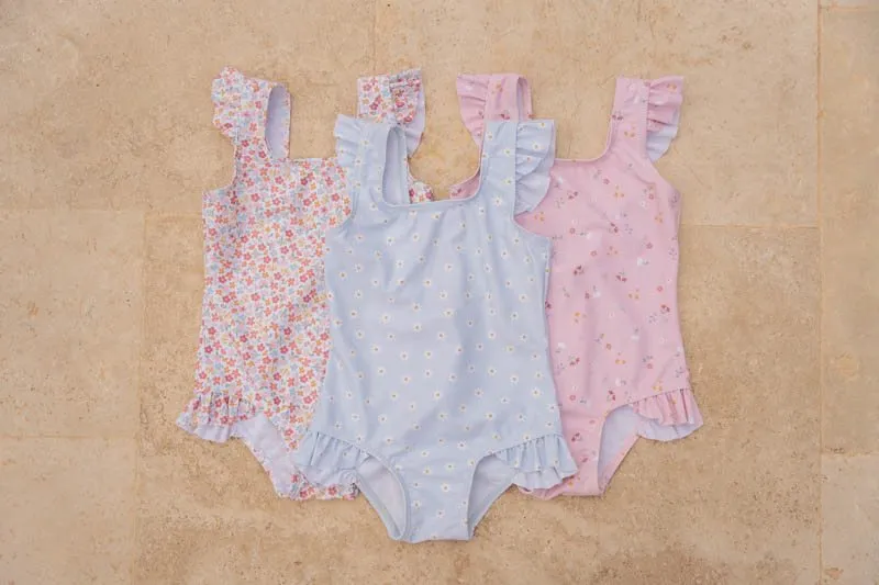 LD Ruffle Badeanzug 98/104