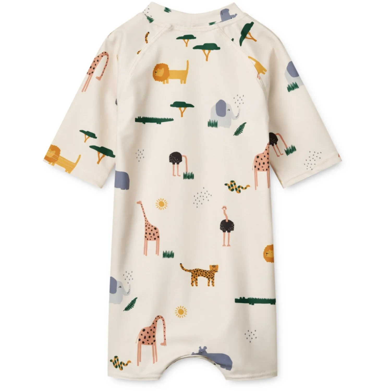 LIEWOOD Safari Sandfarbener Mix Thor Baby Schwimmanzug Liewood