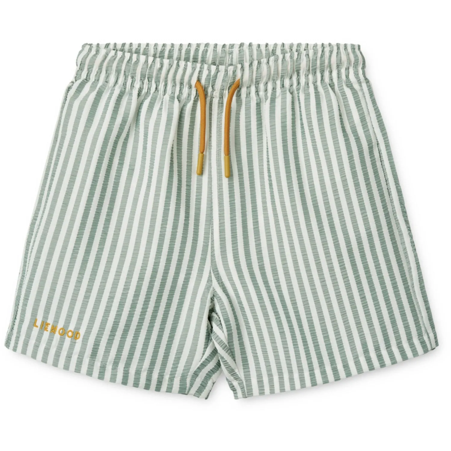 LIEWOOD Streifen Minze / Knackiges Weiß Duke Streifen Boardshorts Liewood