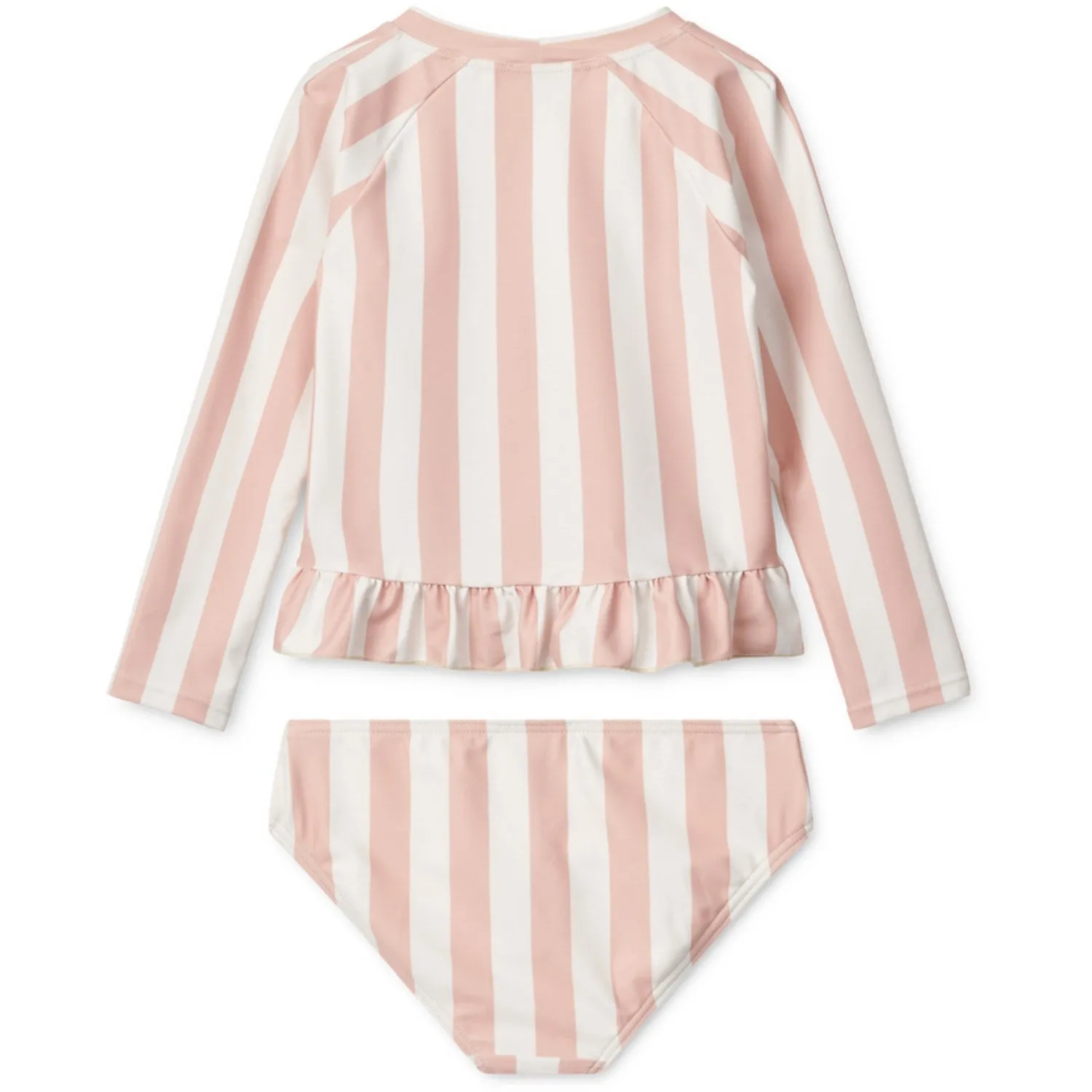 LIEWOOD Y/D Streifen Sorbet Rosa / Creme De La Creme Dagny Badeanzug-Set Liewood
