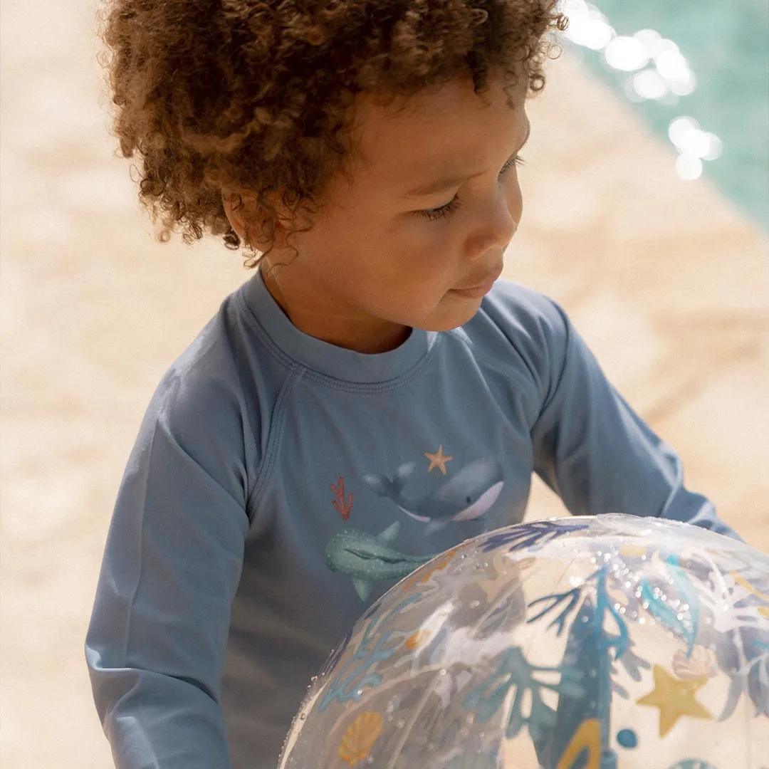 Little Dutch Rashguard Langarm - Ozeanblau Babykids Little Dutch
