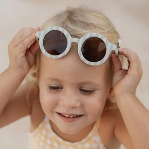 Little Dutch: Runde Sonnenbrille - Frisches Grün
