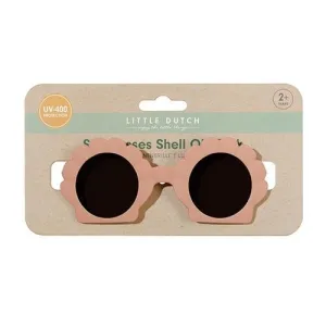 Little Dutch: Sonnenbrille Shell - Altrosa