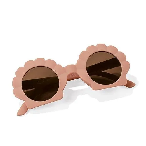 Little Dutch: Sonnenbrille Shell - Altrosa