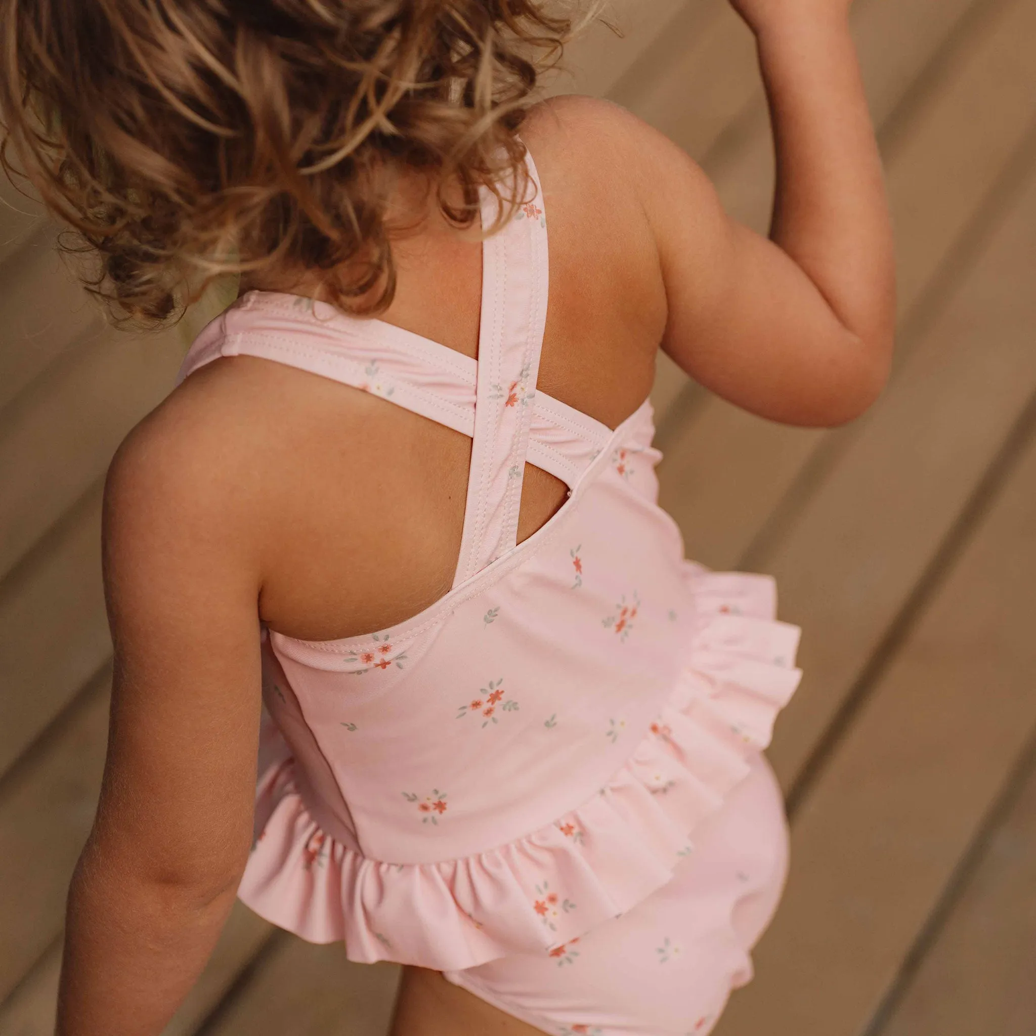 Little Dutch Badeanzug - Rosige Wiesen