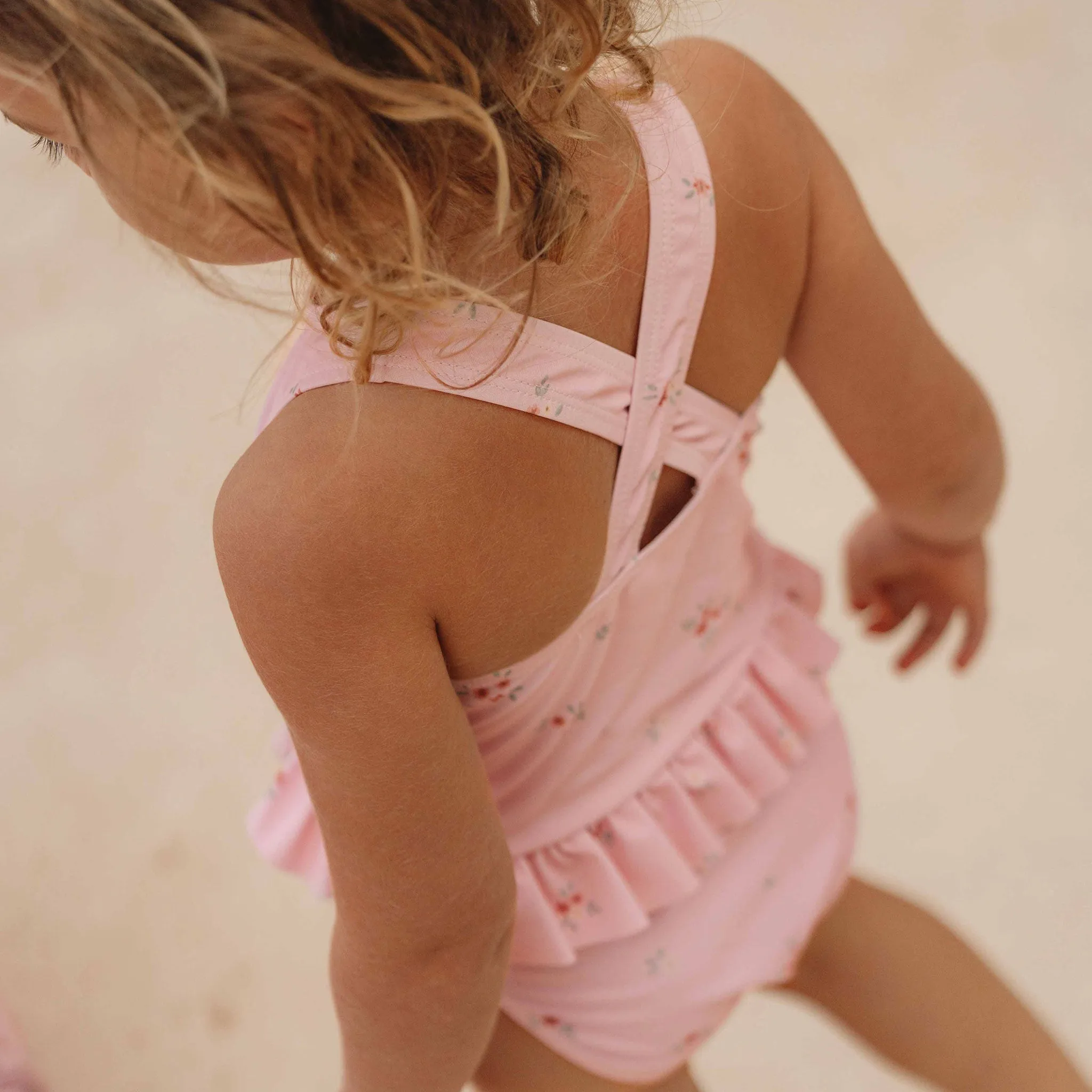 Little Dutch Badeanzug - Rosige Wiesen