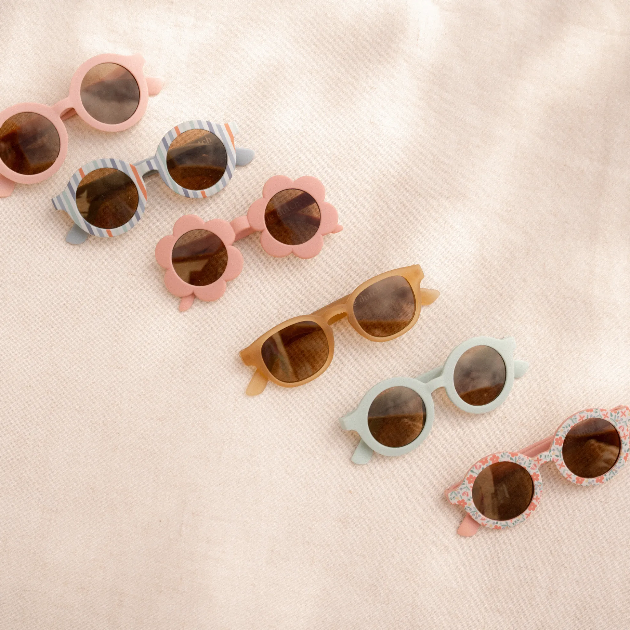 Little Dutch Wayfarer Sonnenbrille - Mandel