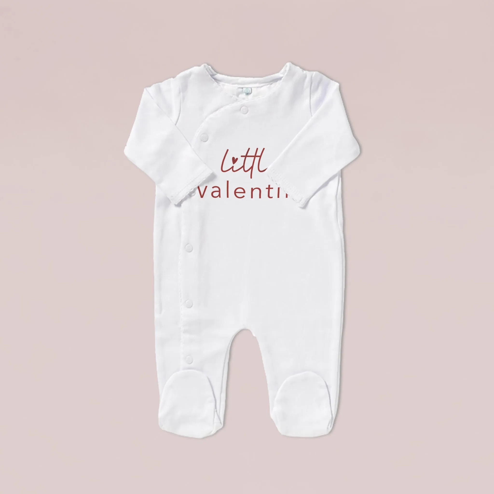 Kleiner Valentinstag Baby Schlafanzug
